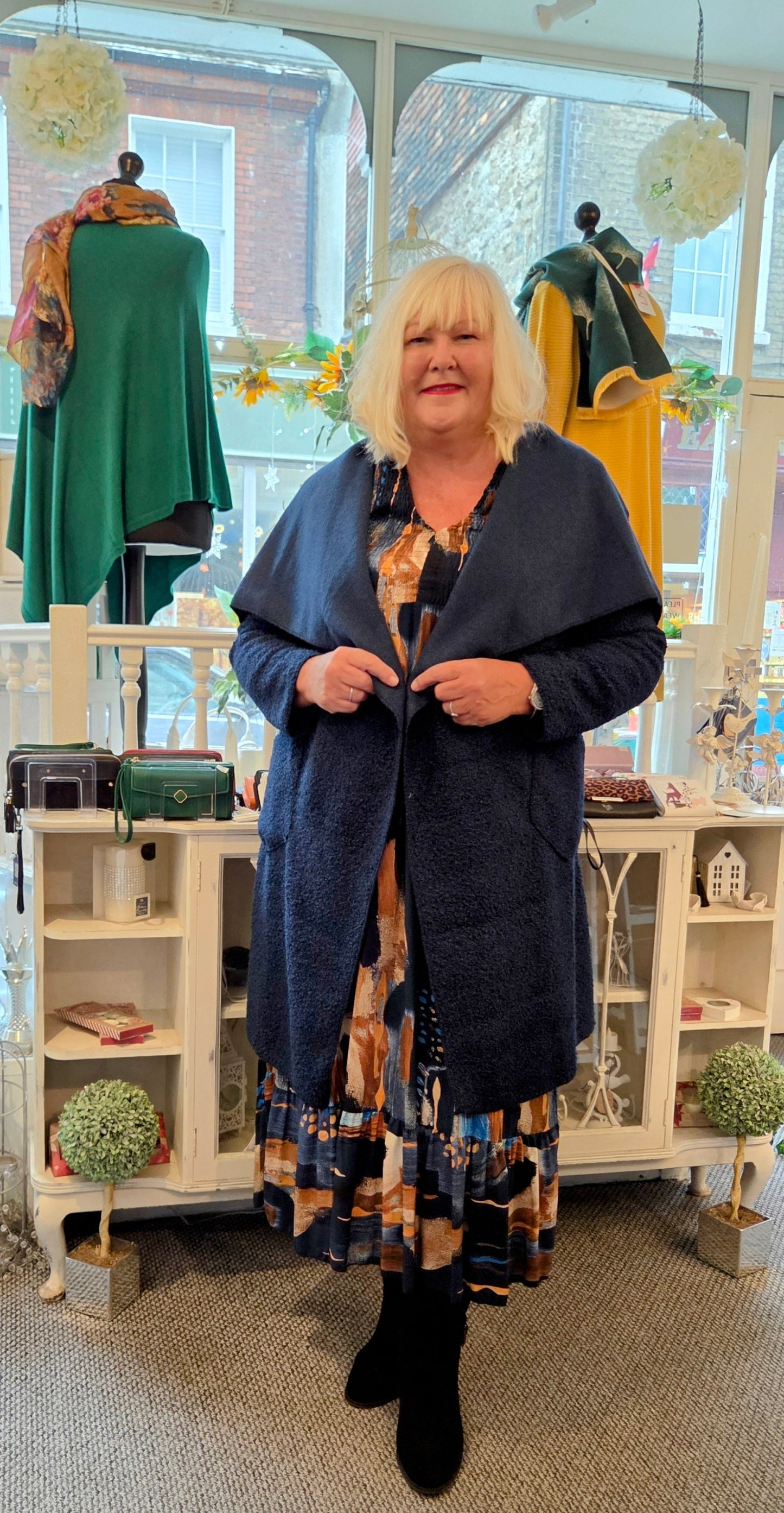Lagenlook Boucle Coat