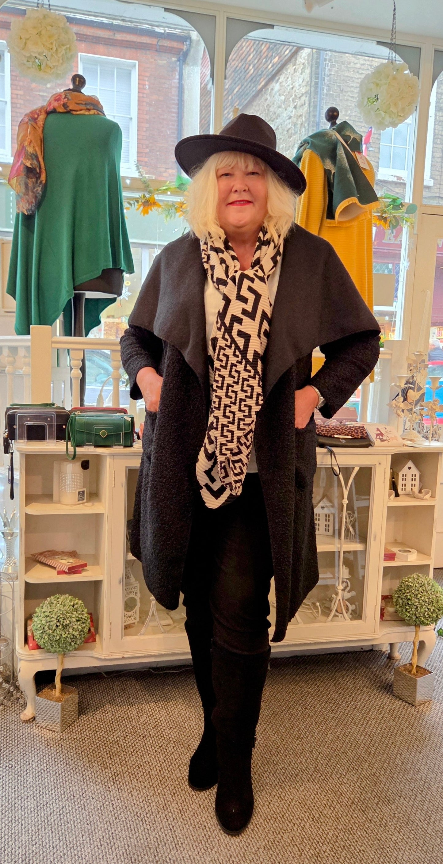 Lagenlook Boucle Coat