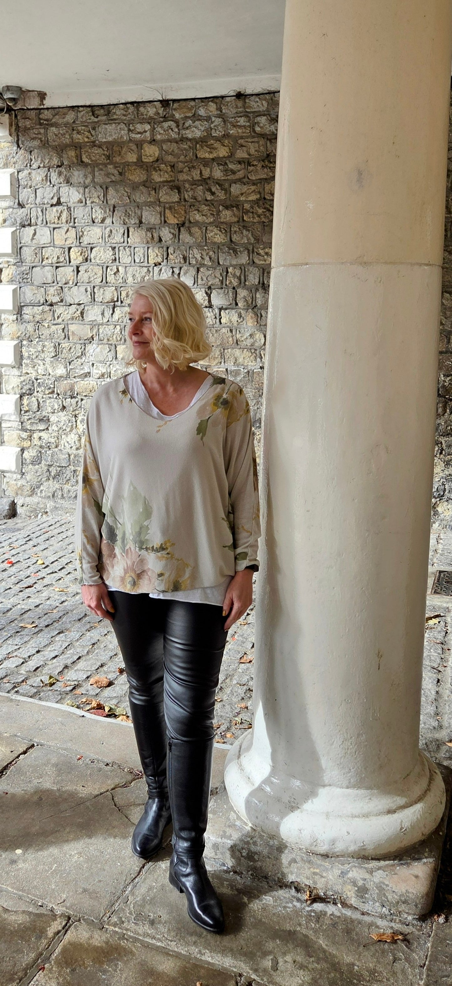 Floral Layering Top