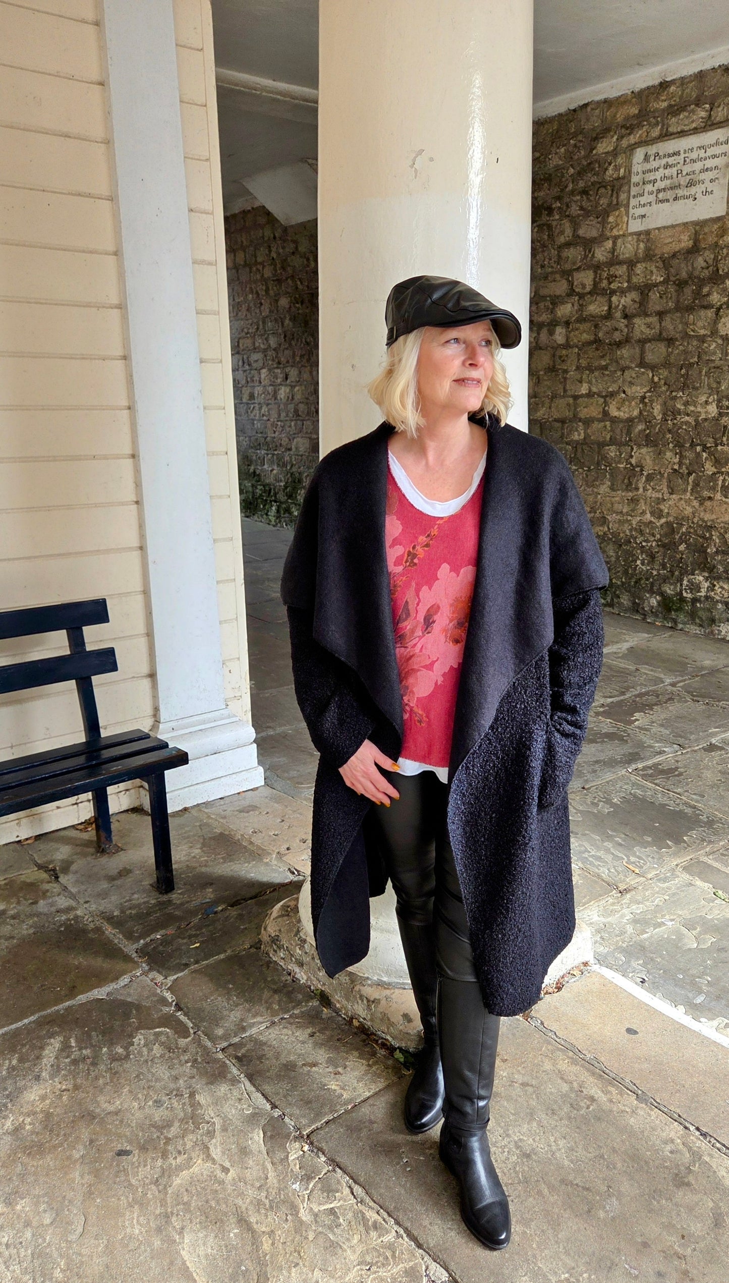 Lagenlook Boucle Coat