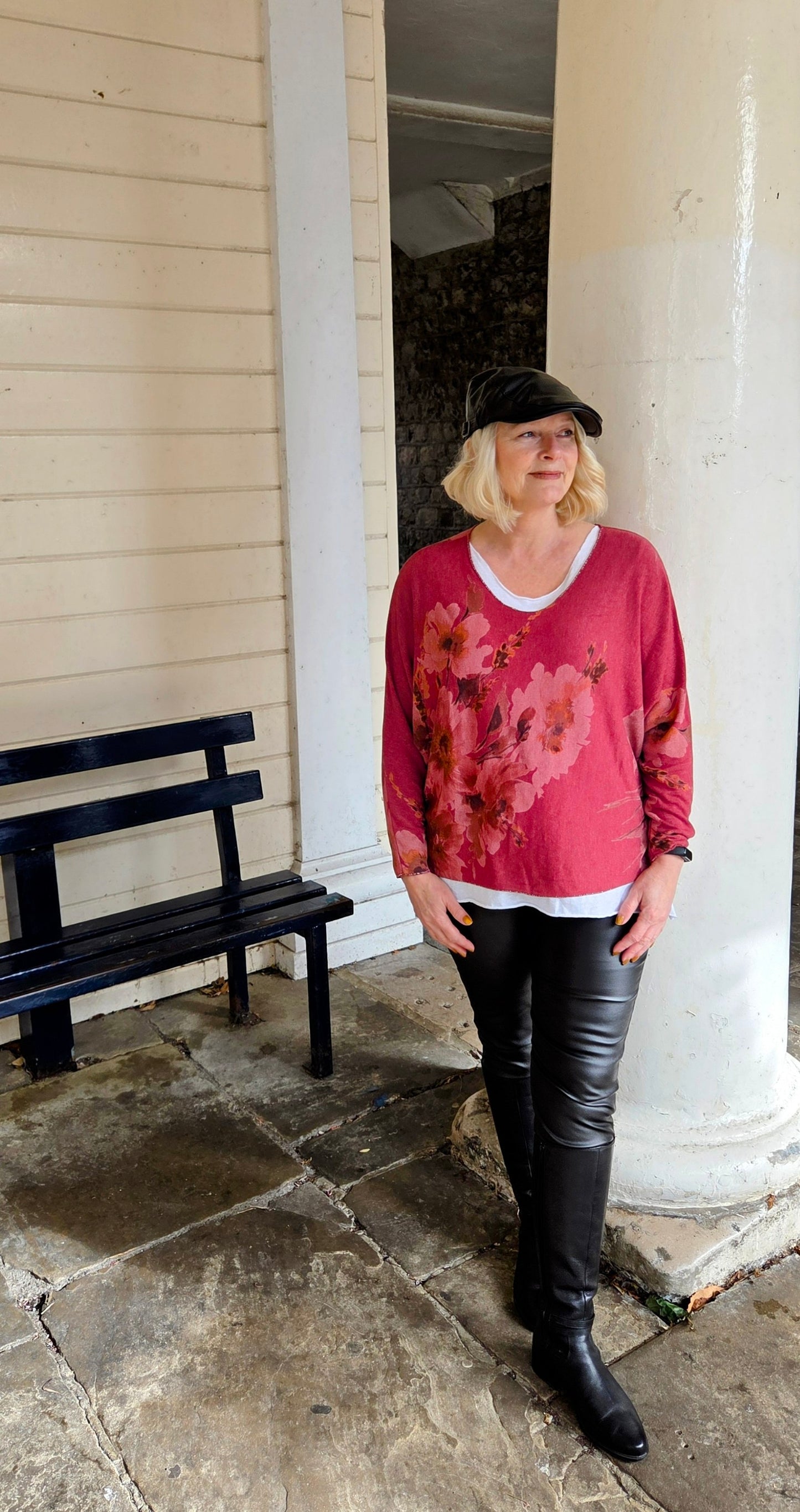 Floral Layering Top