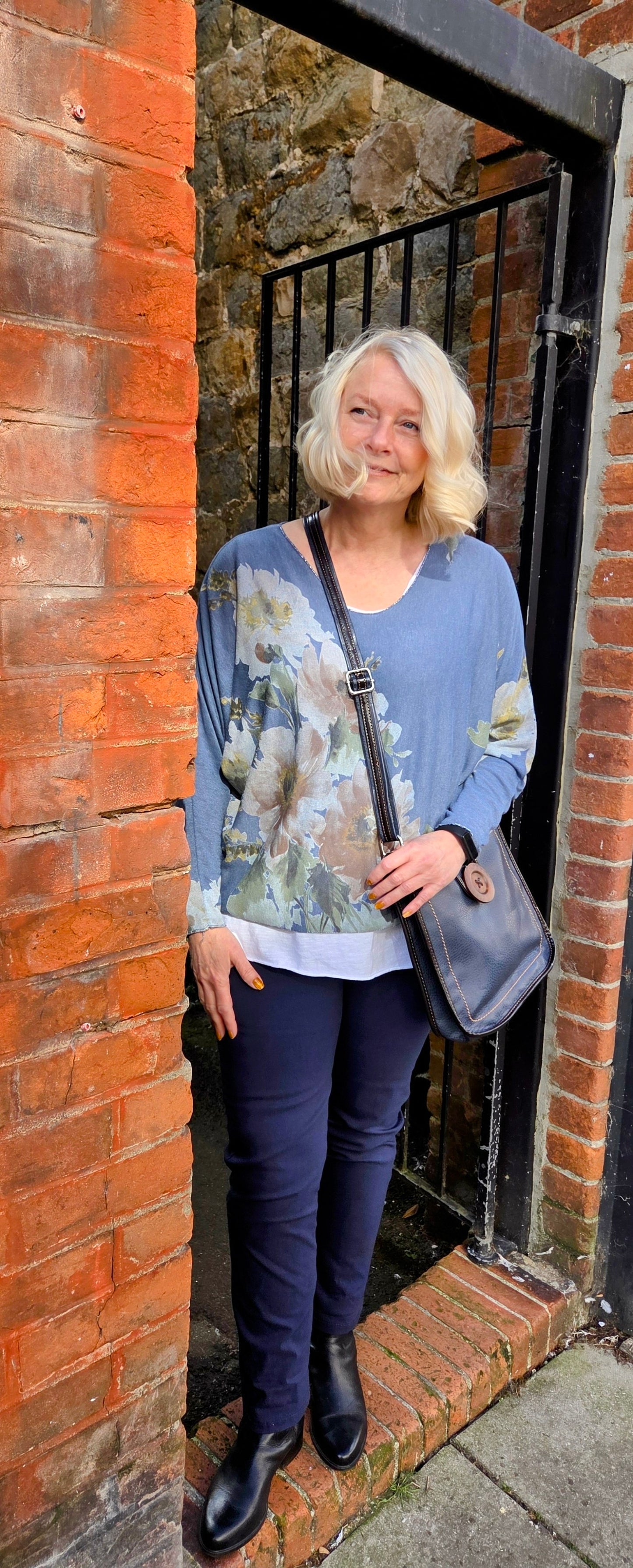 Floral Layering Top