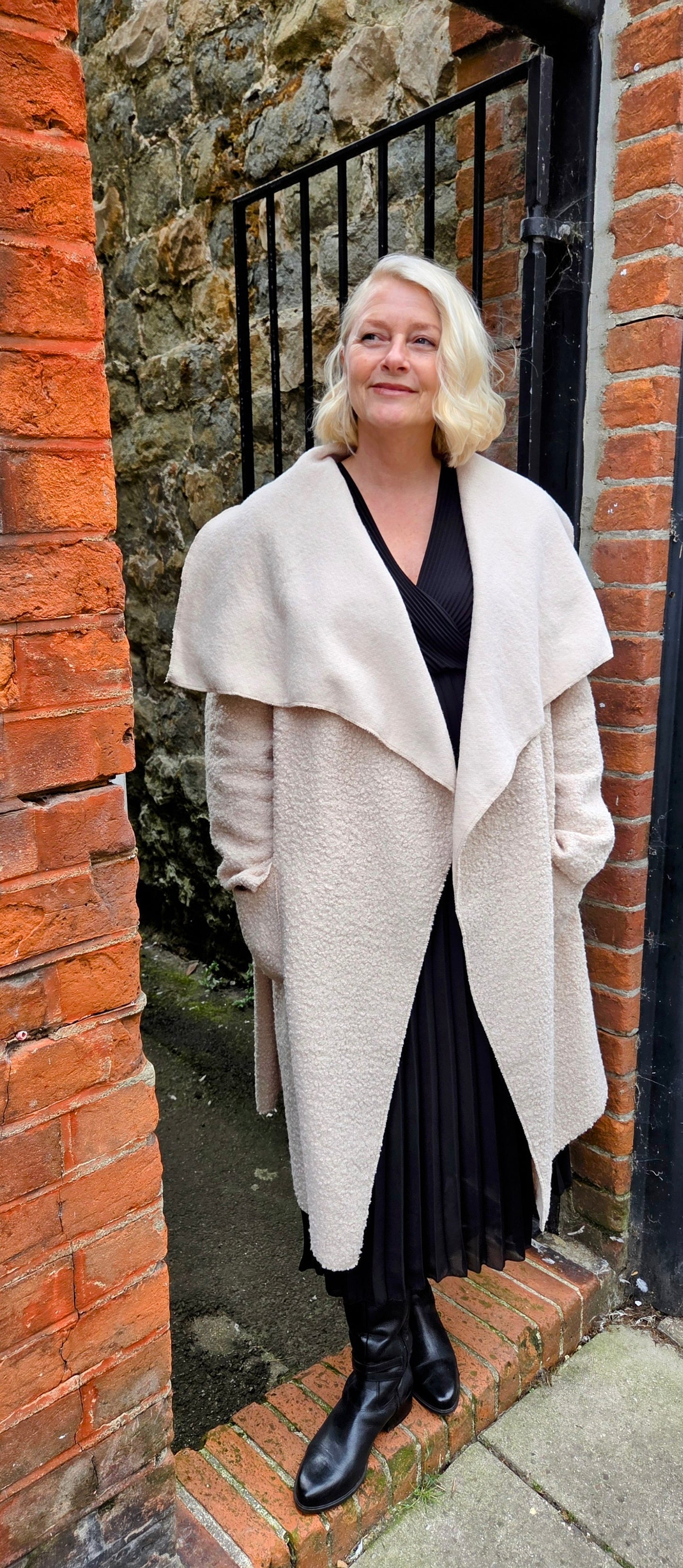 Lagenlook Boucle Coat