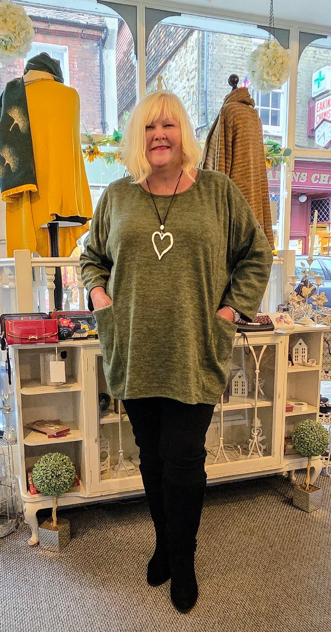 Plain Tunic with Pockets