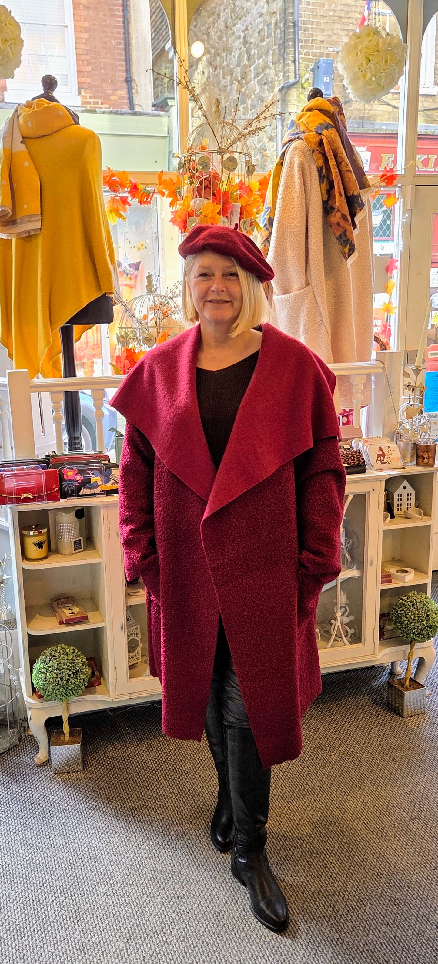 Lagenlook Boucle Coat