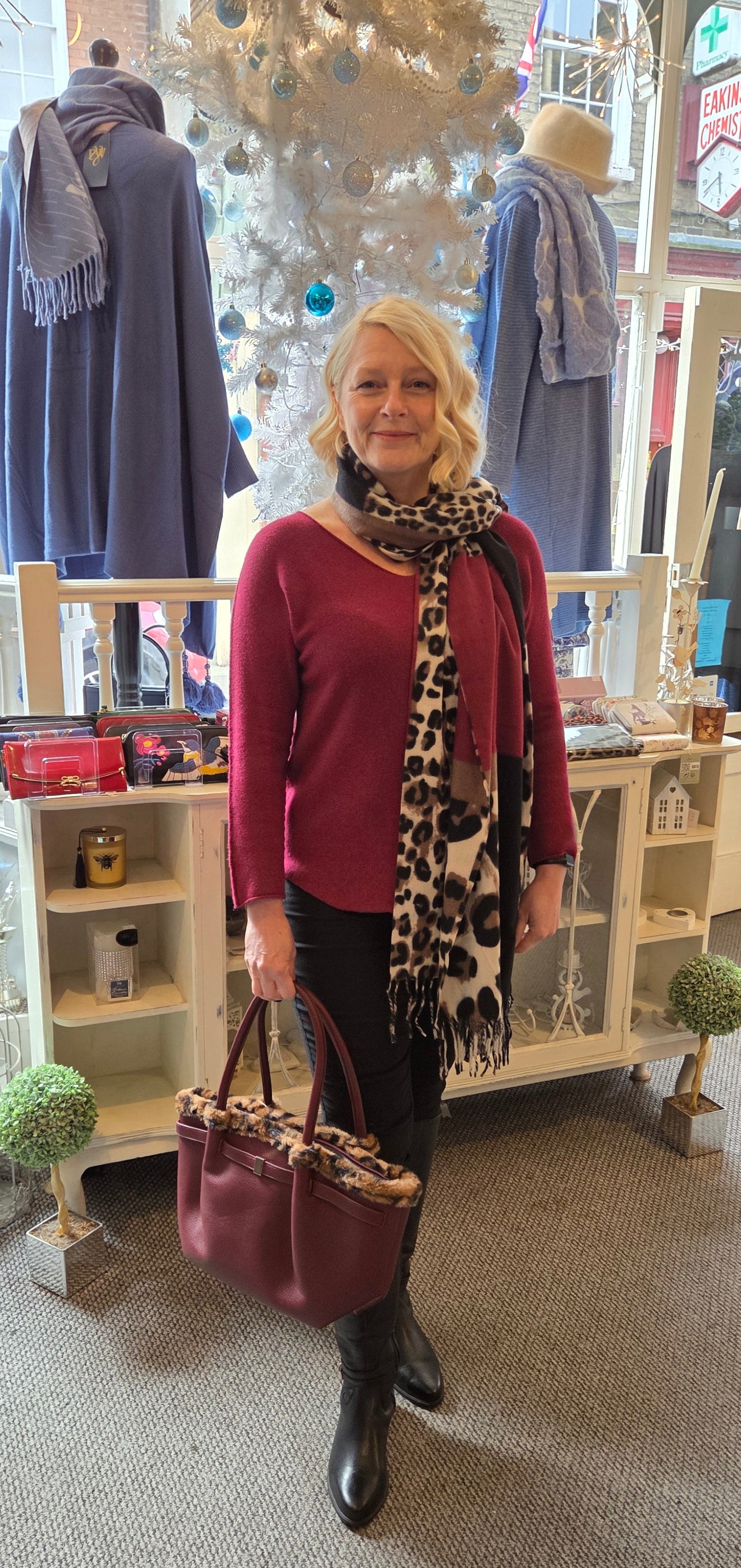 Soft Knit V Neck Jumper