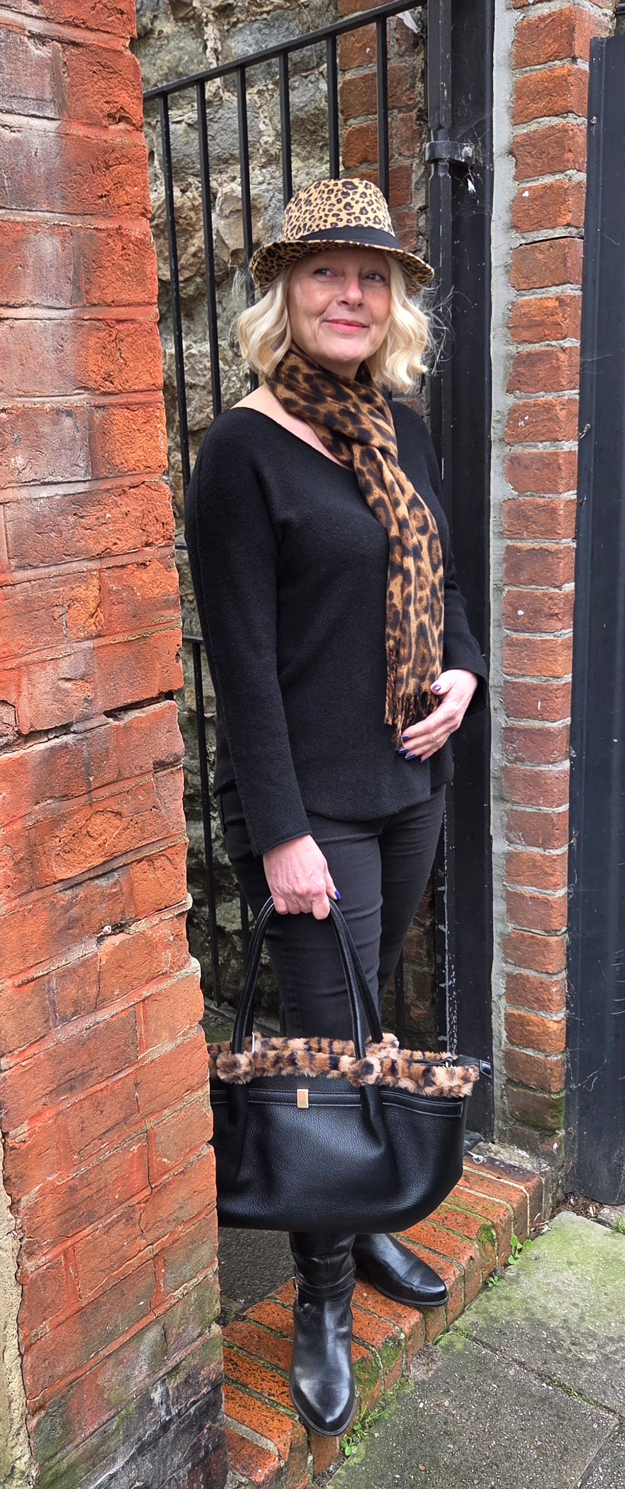 Soft Knit V Neck Jumper