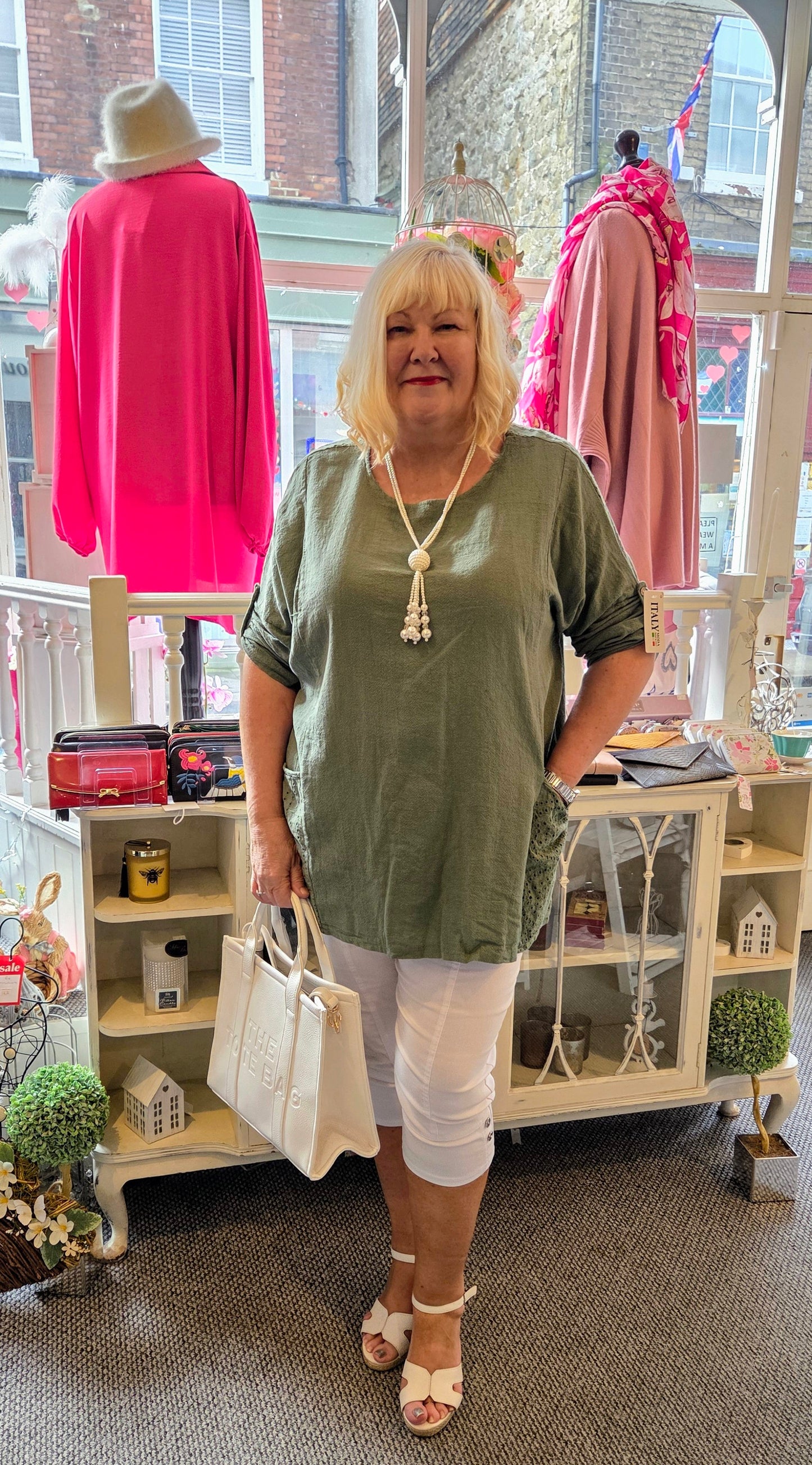 Cotton Broderie Anglais Tunic