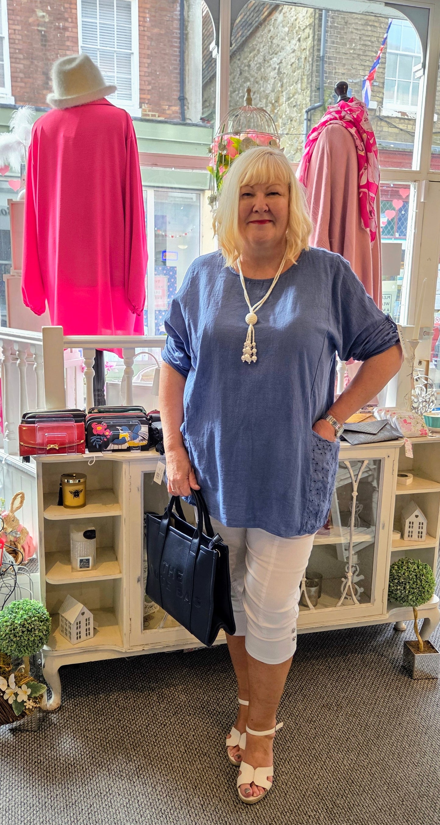 Cotton Broderie Anglais Tunic