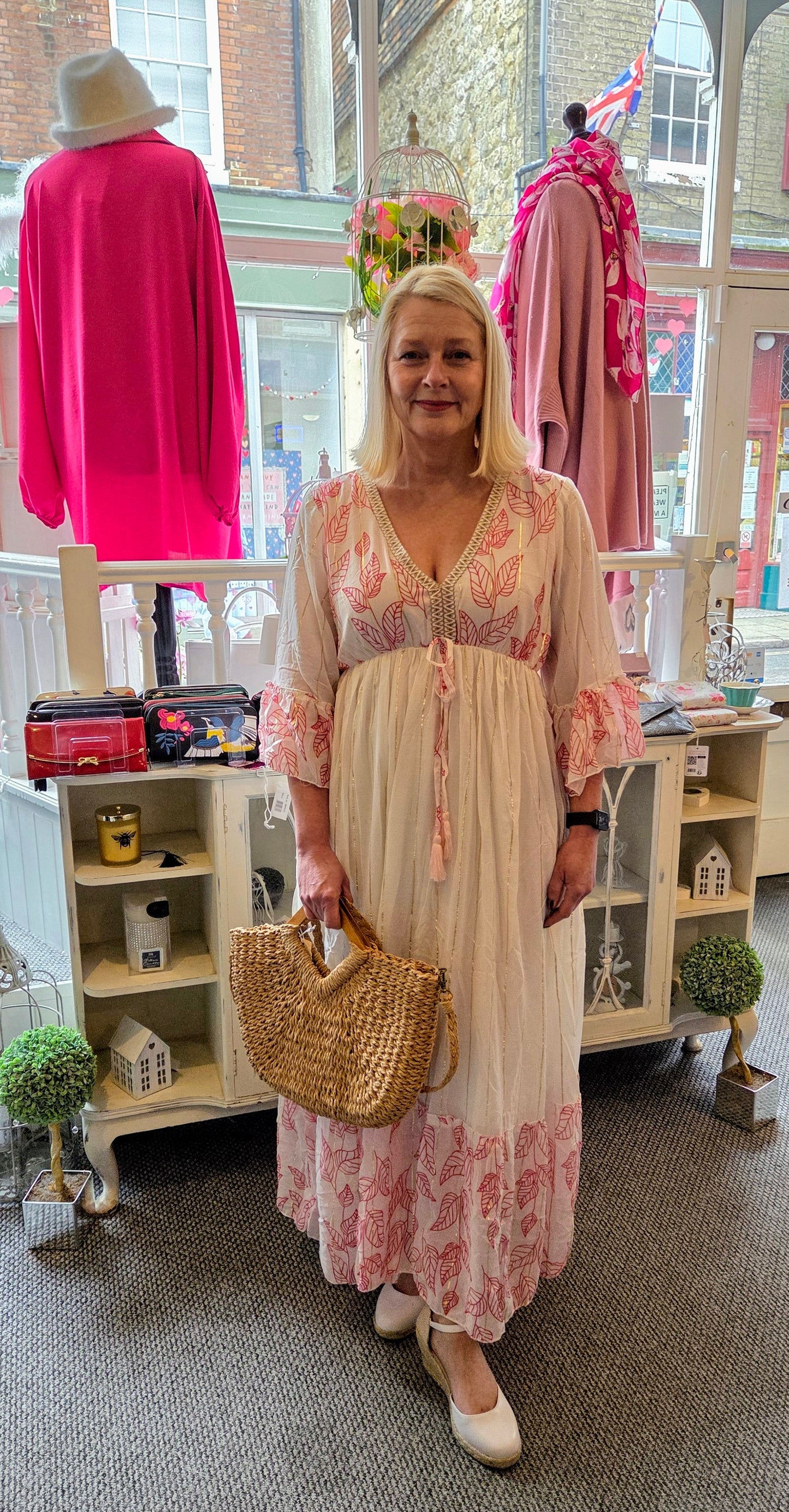 Boho Embroidery Dress