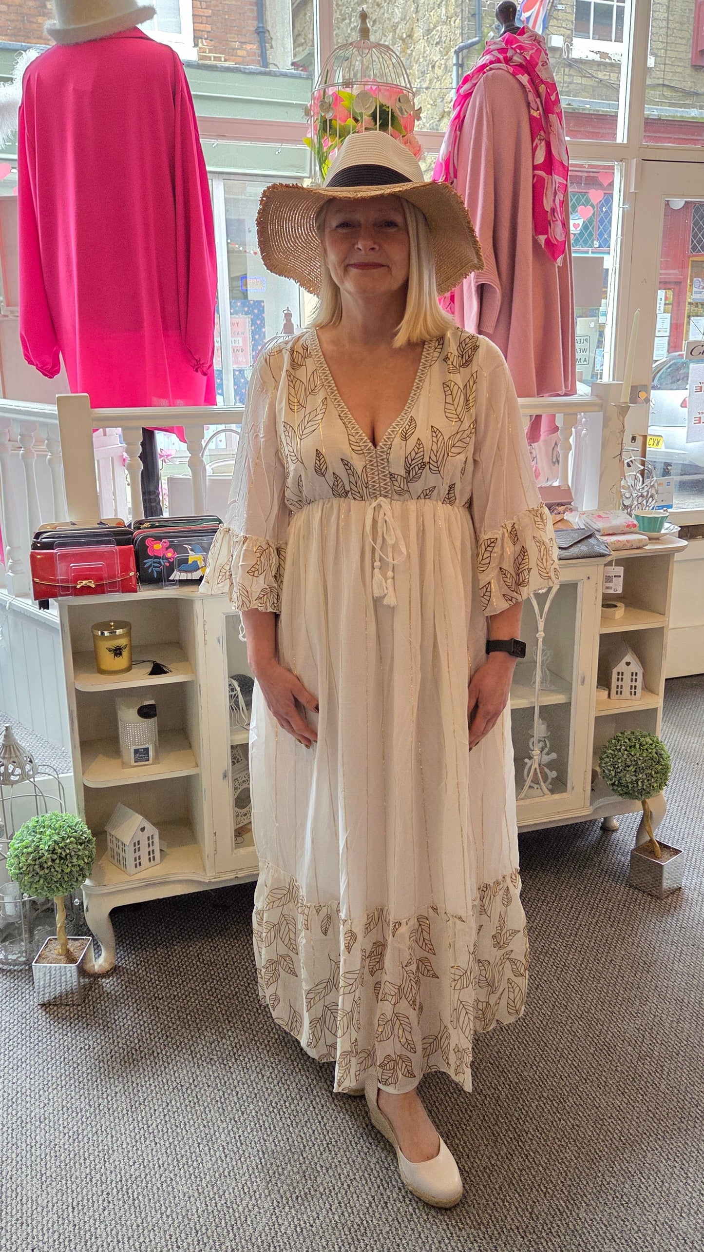 Boho Embroidery Dress