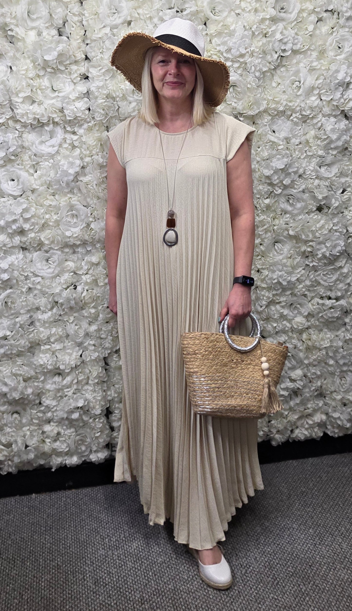 Pleated Dress