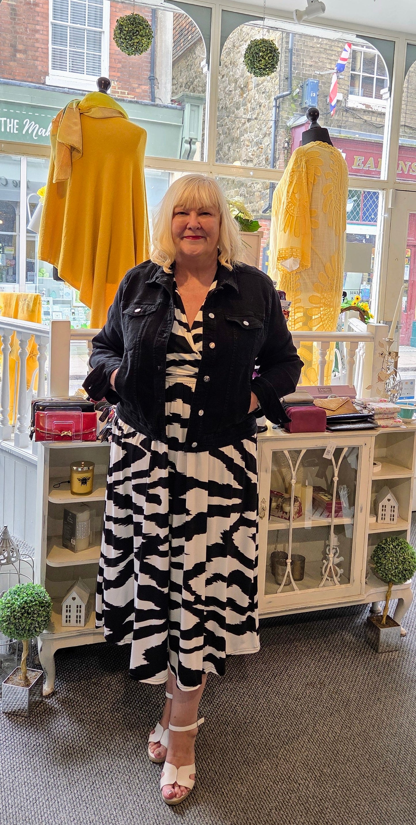 Wrap Midi Dress