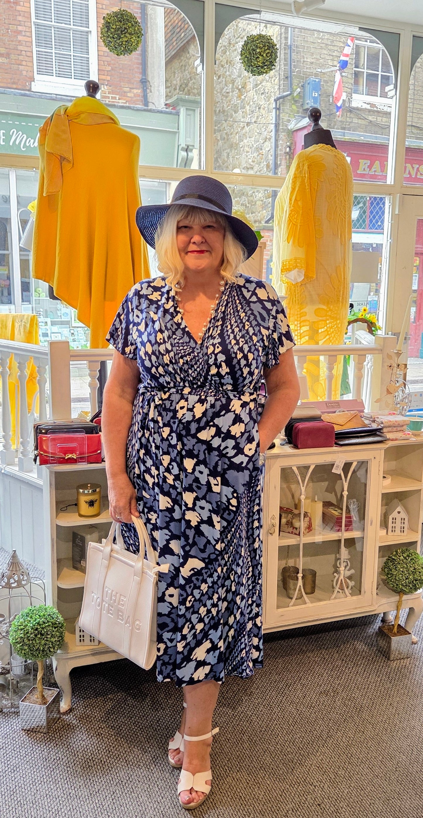 Wrap Midi Dress