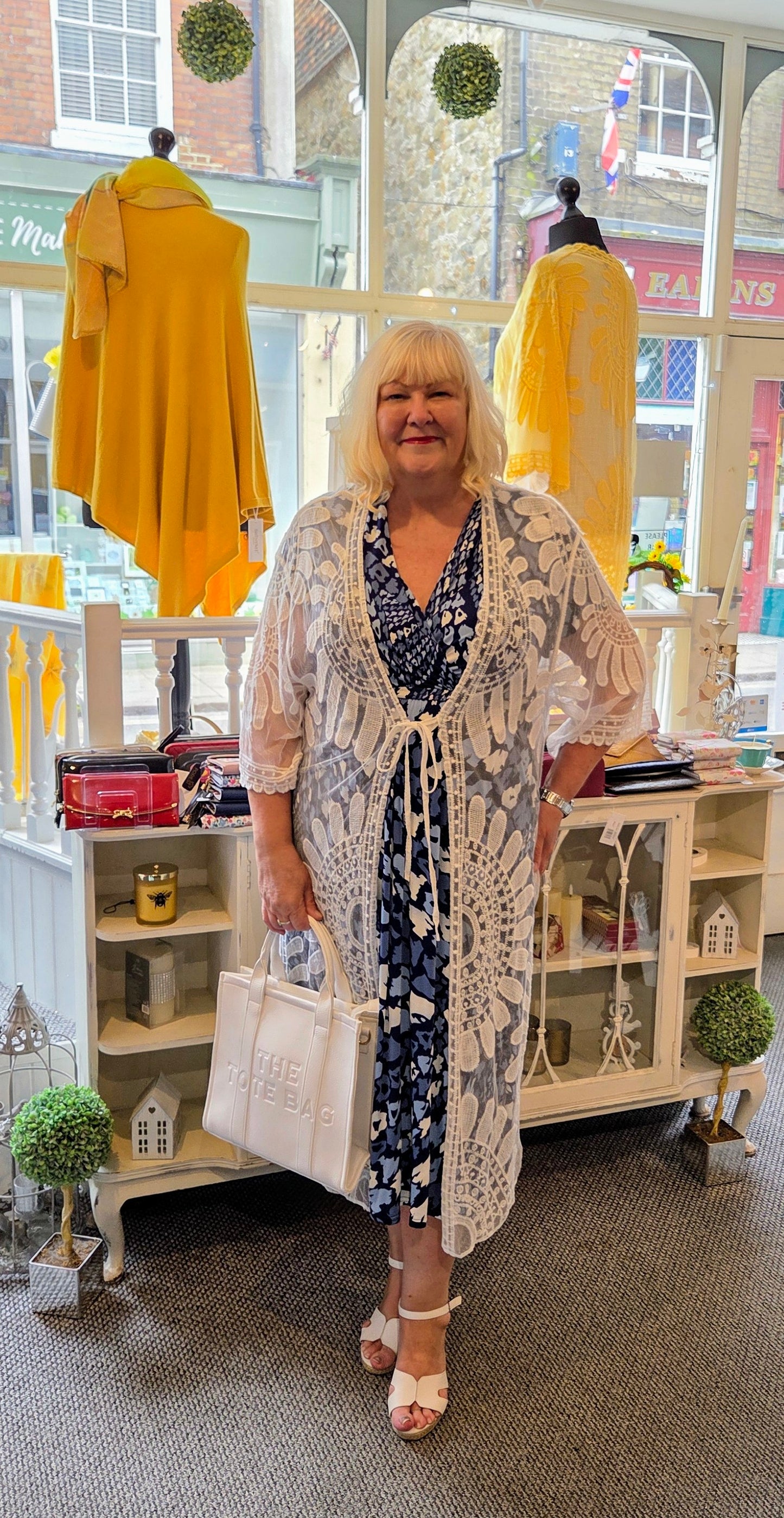 Wrap Midi Dress