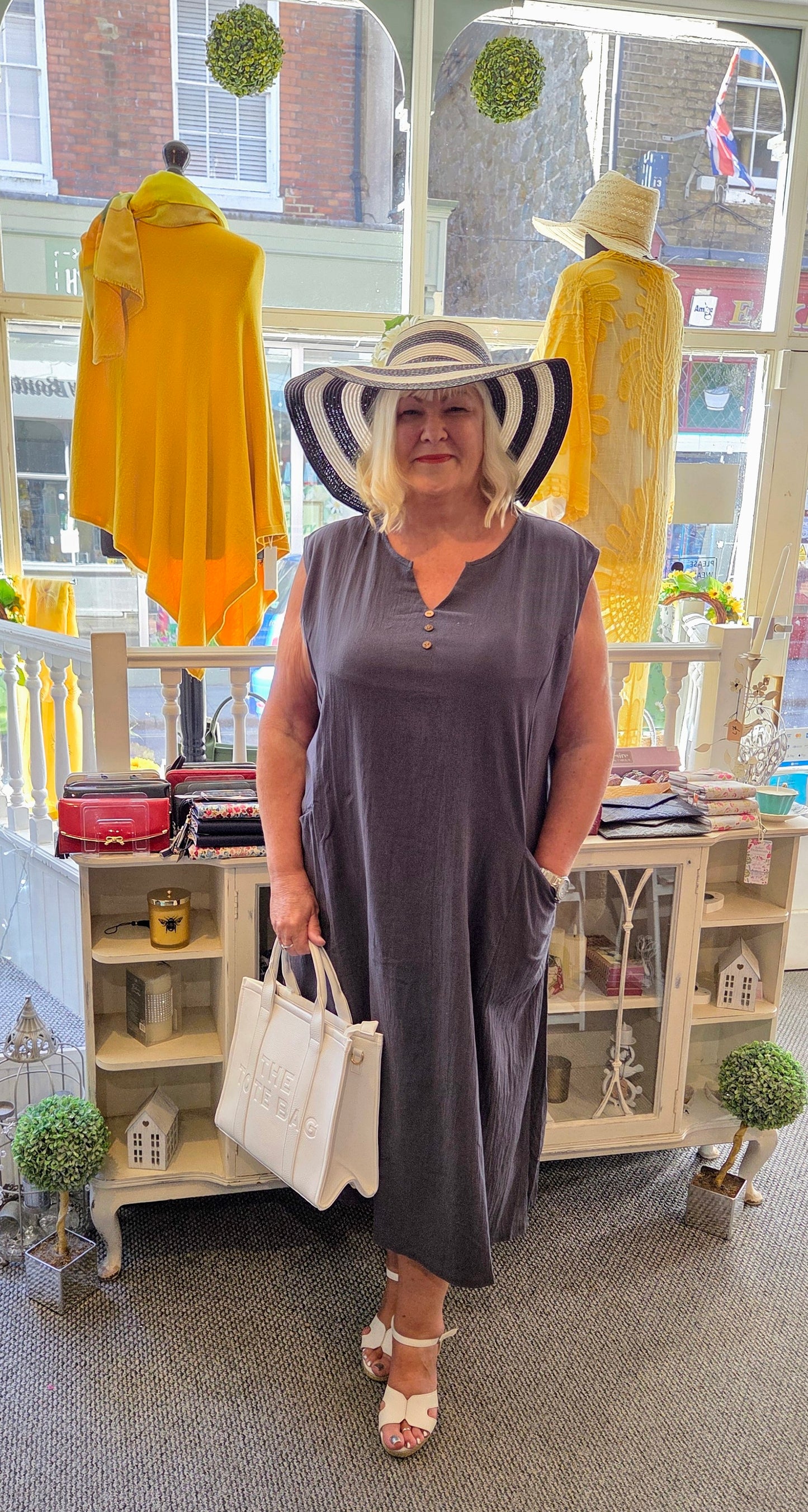 Sleeveless Midi Dress