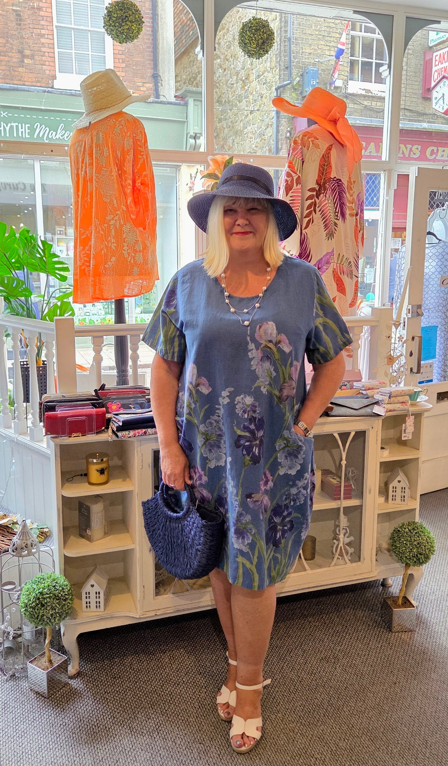 Floral Dress with Pockets