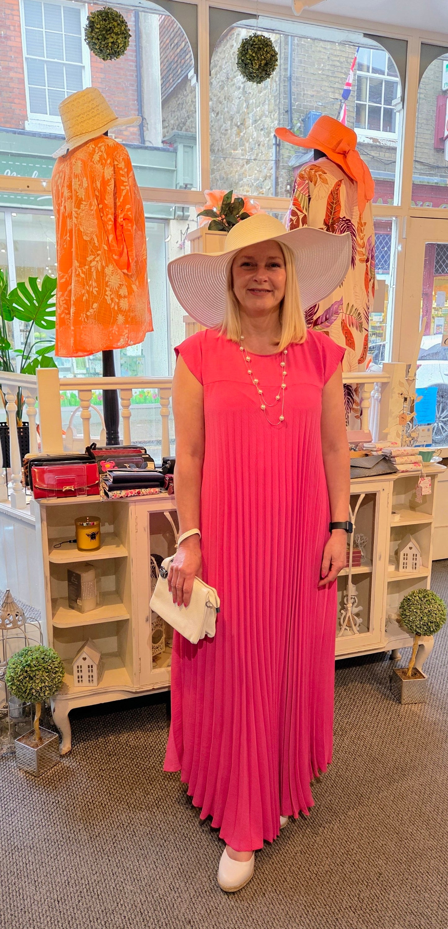 Pleated Dress