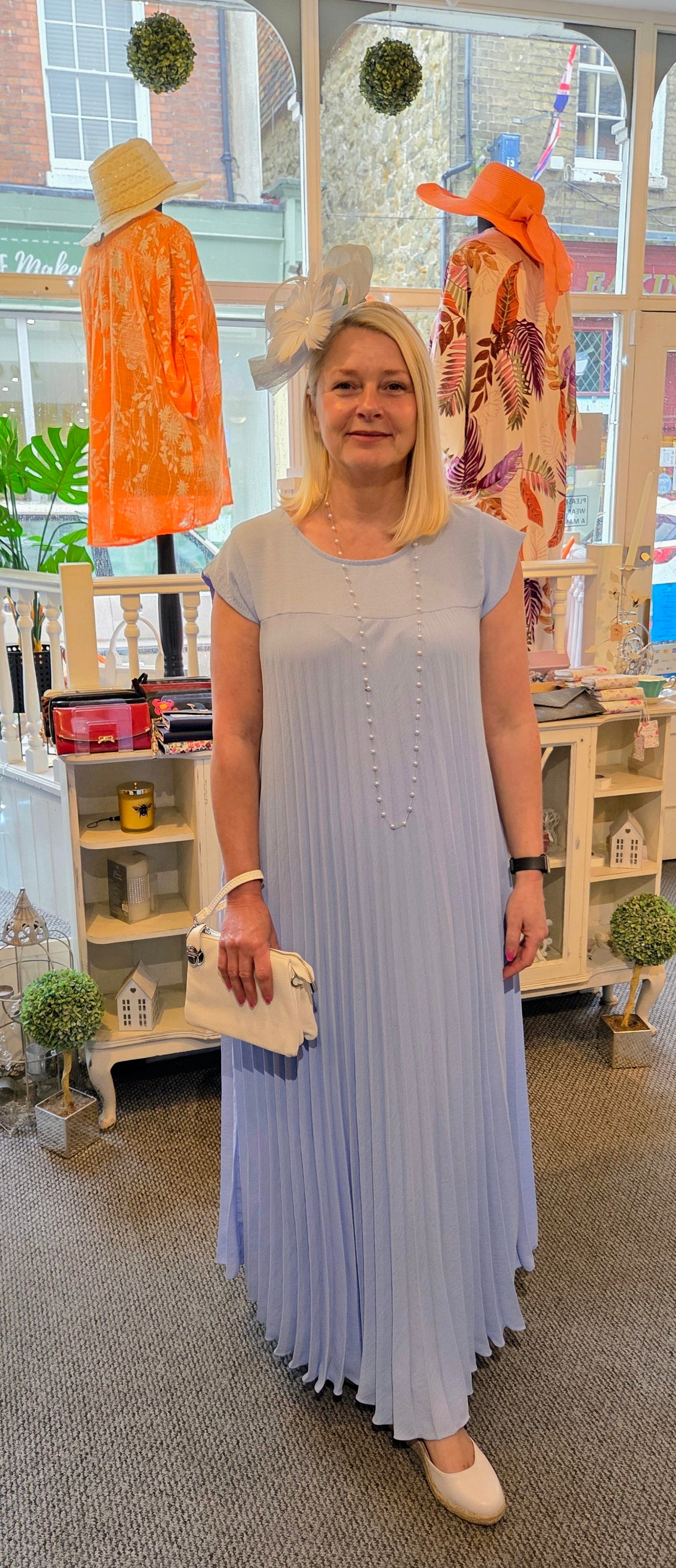 Pleated Dress