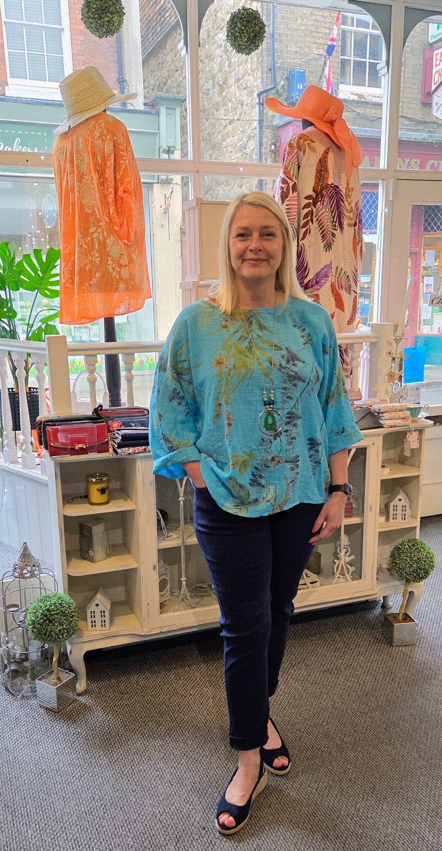 Cotton Floral Tunic