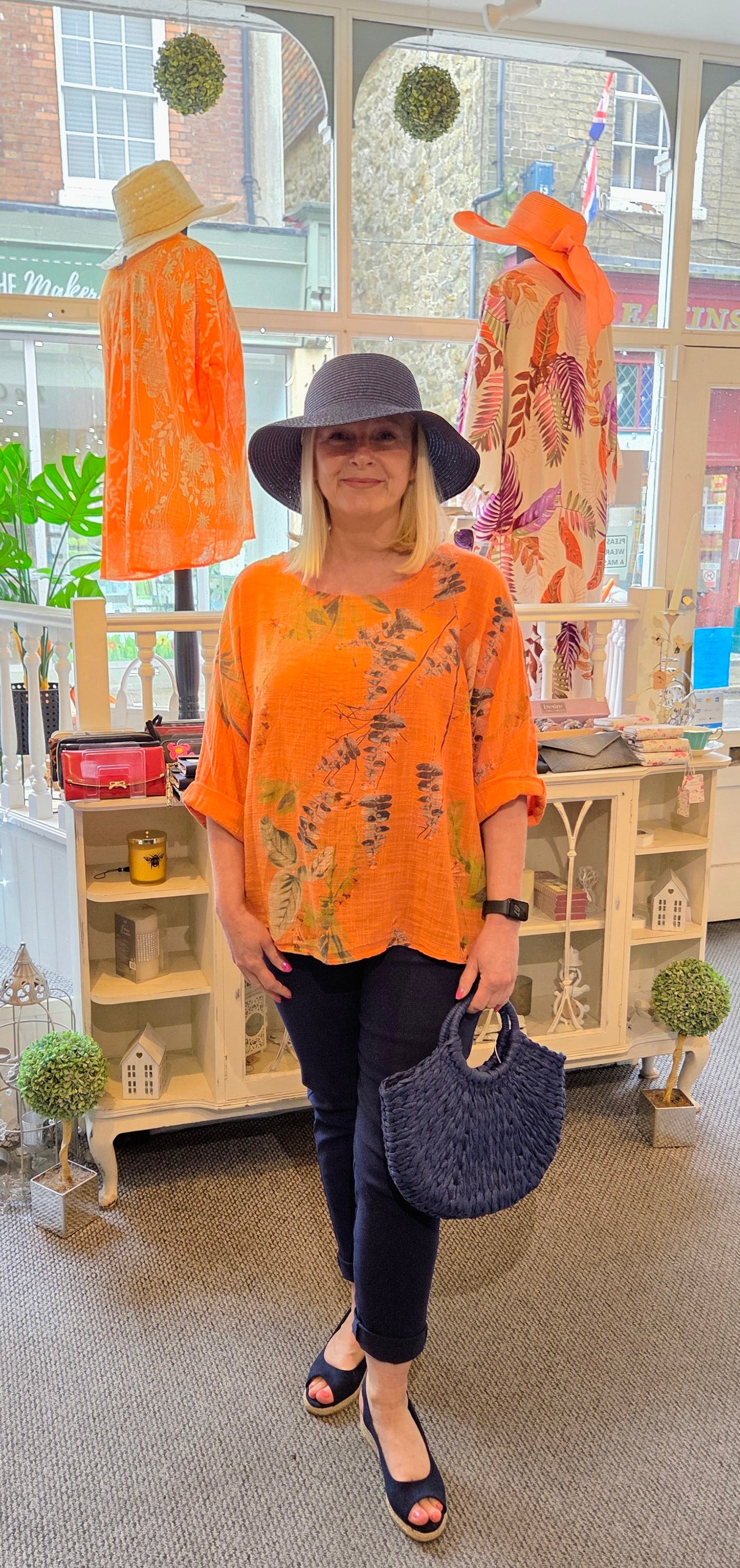 Cotton Floral Tunic