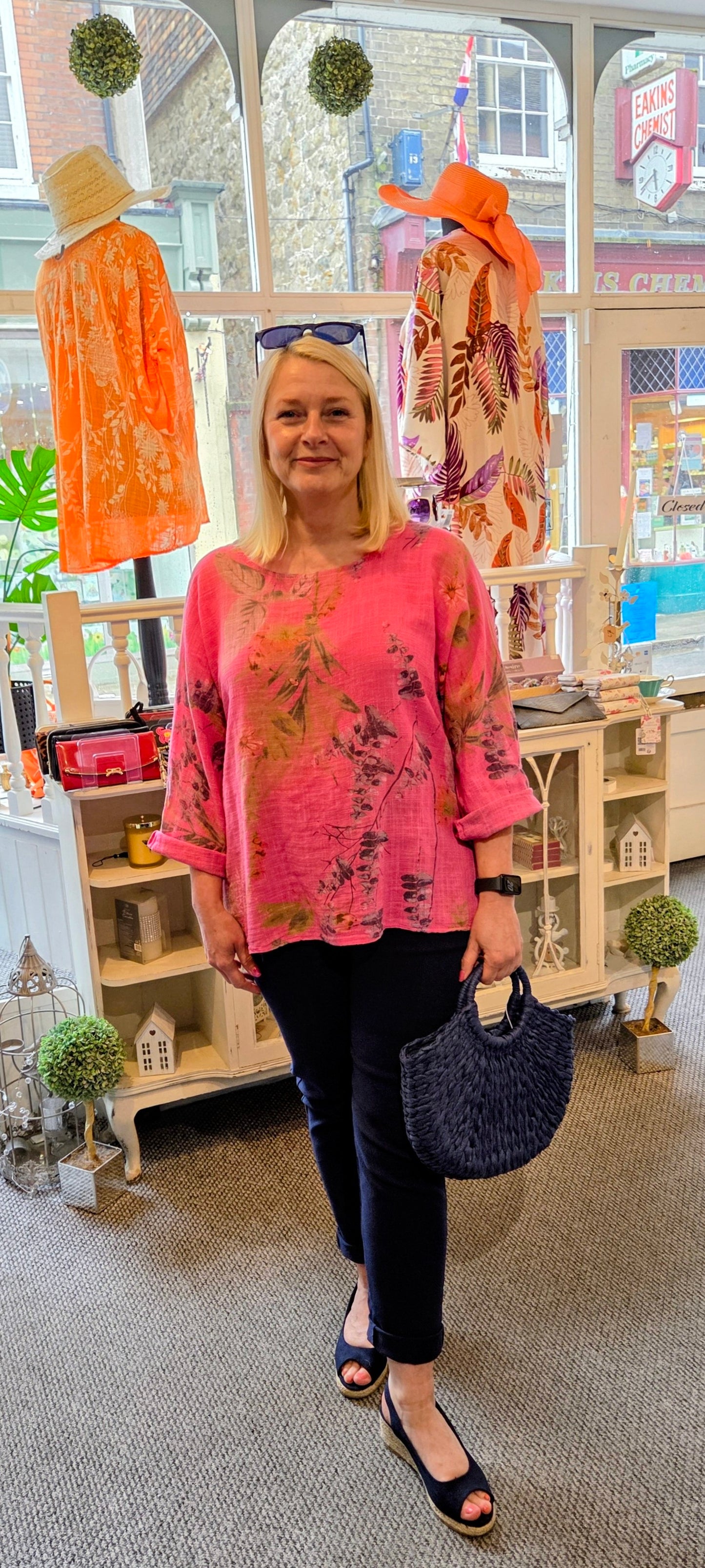 Cotton Floral Tunic