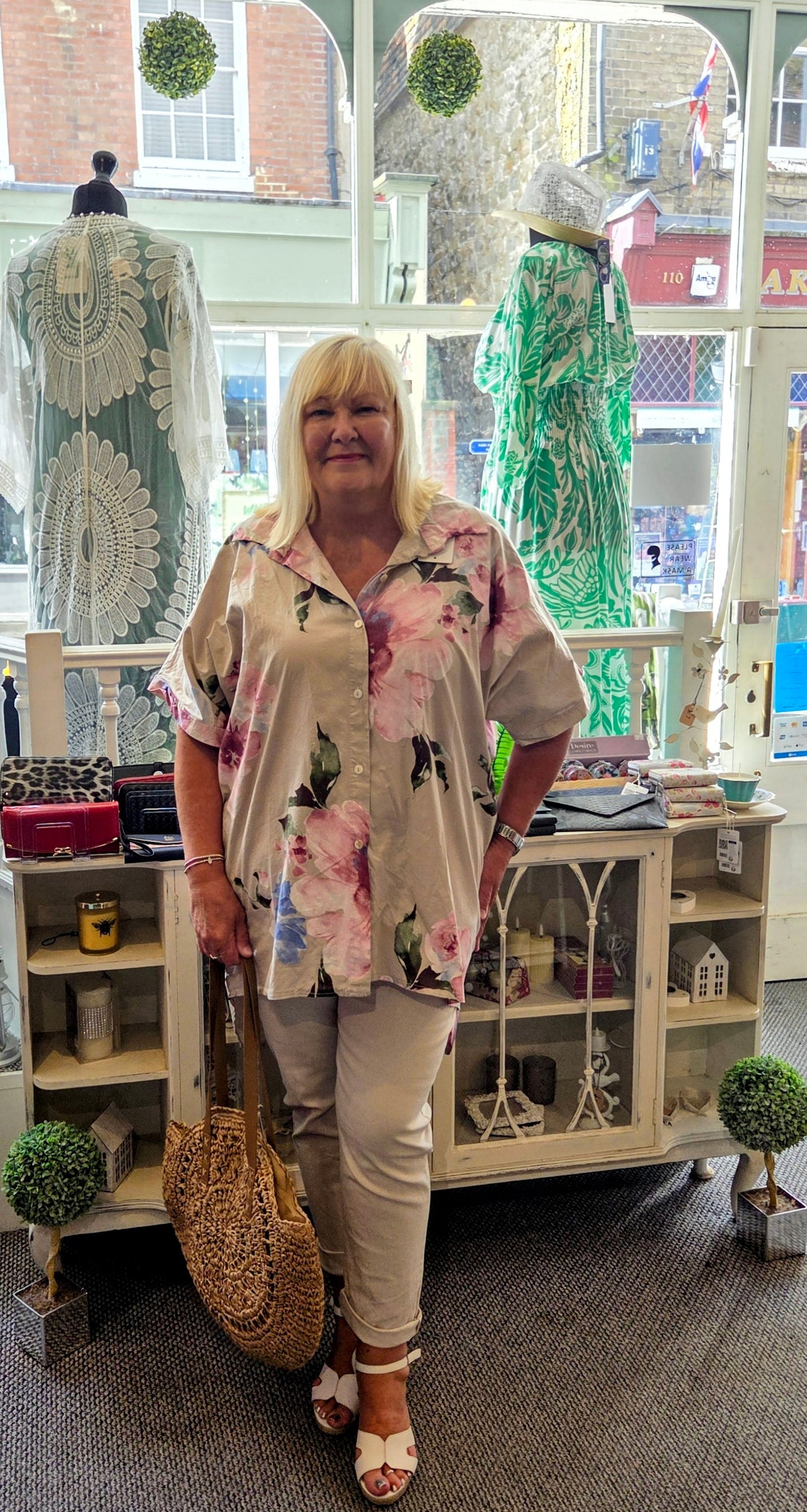 Cotton Floral Shirt