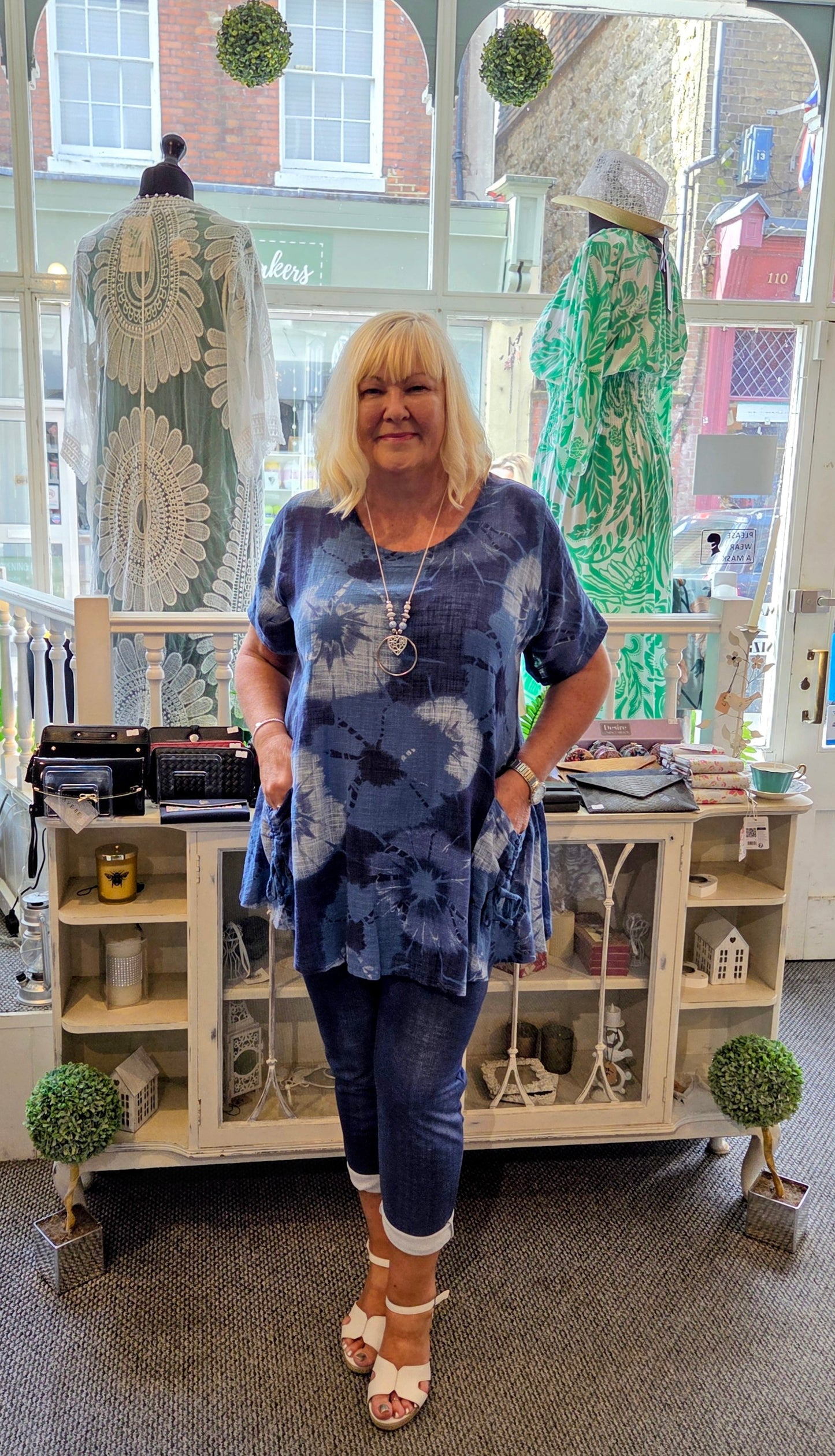 Abstract Print Tunic