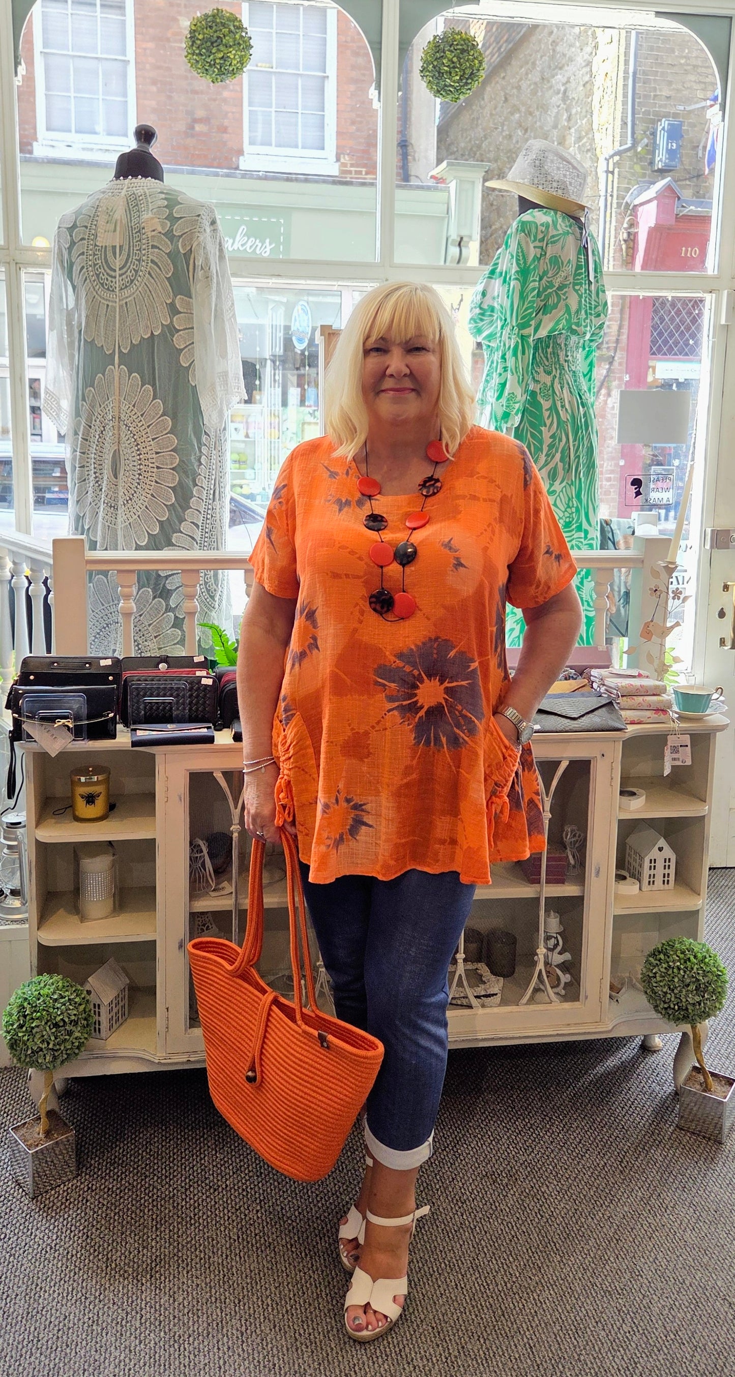Abstract Print Tunic