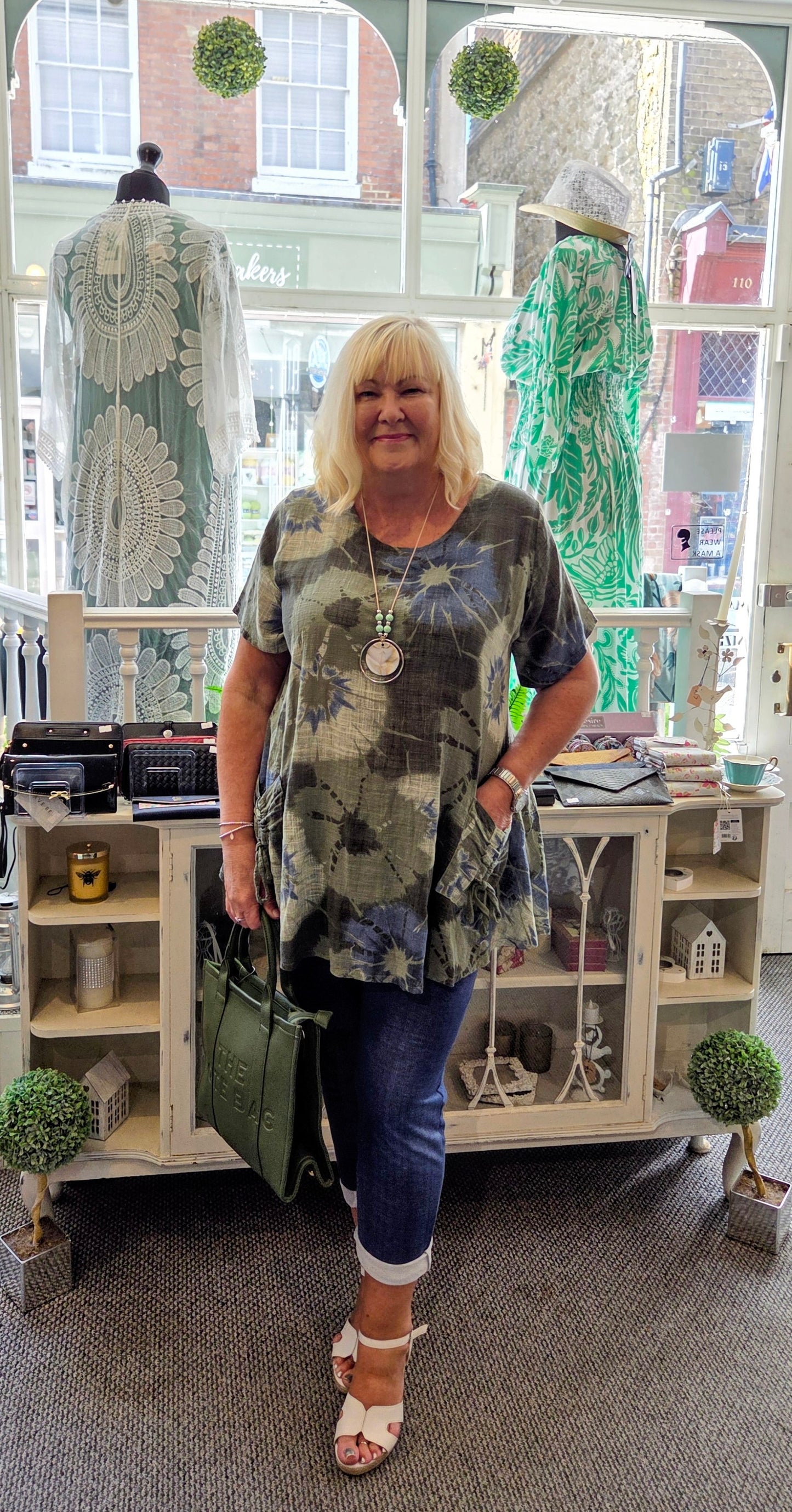 Abstract Print Tunic