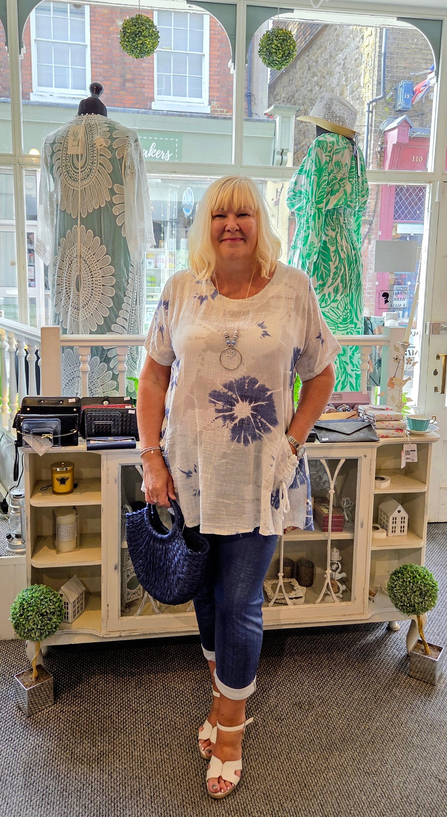 Abstract Print Tunic
