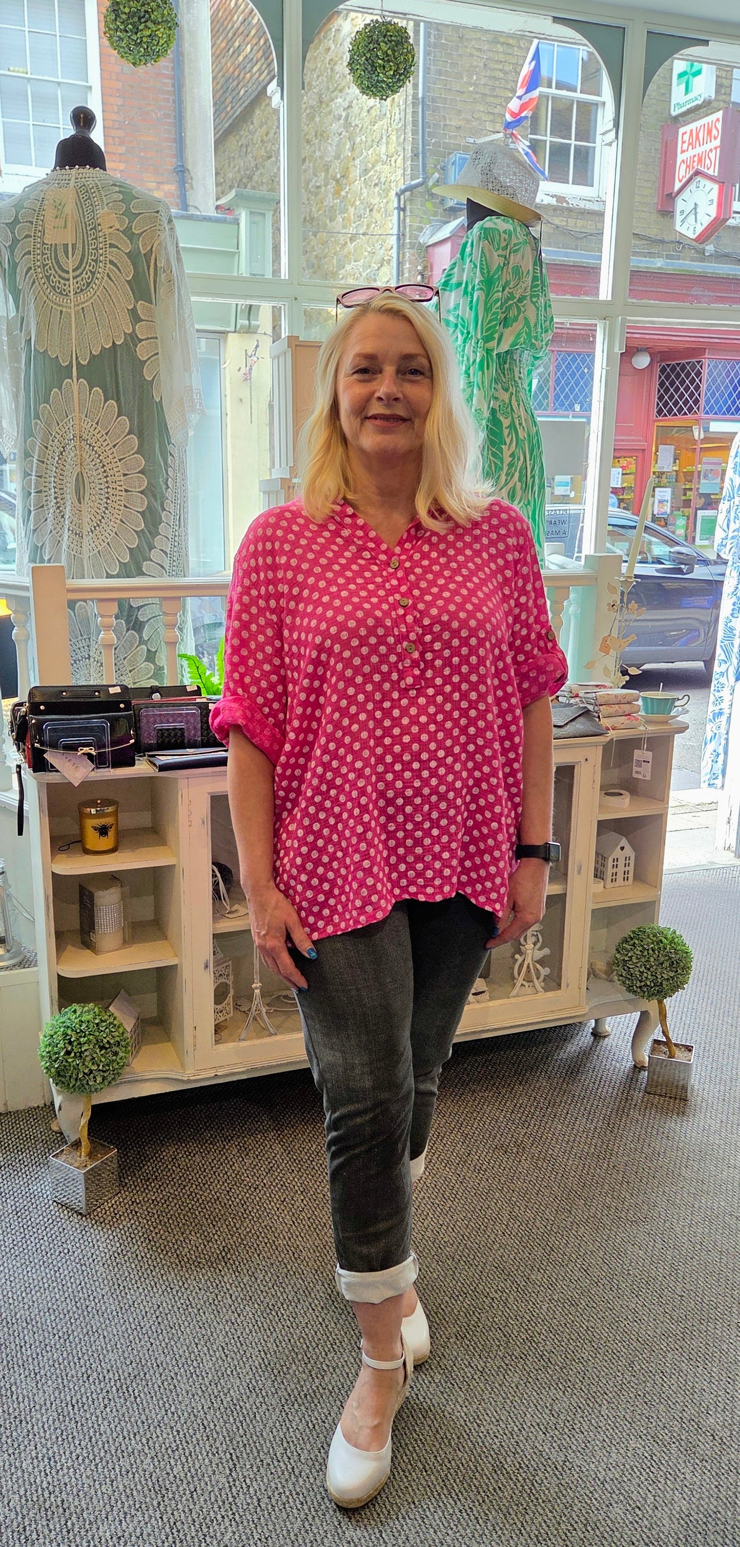 Spot Button Top
