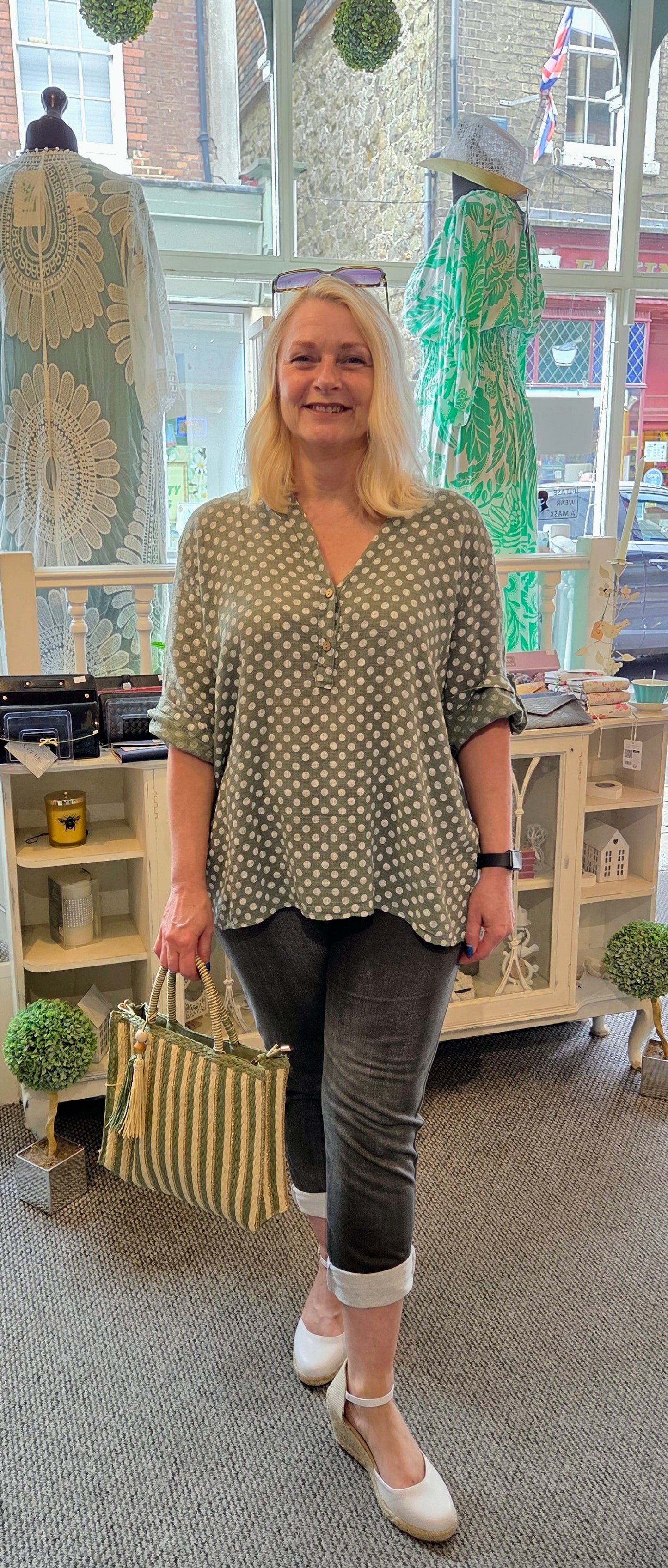 Spot Button Top