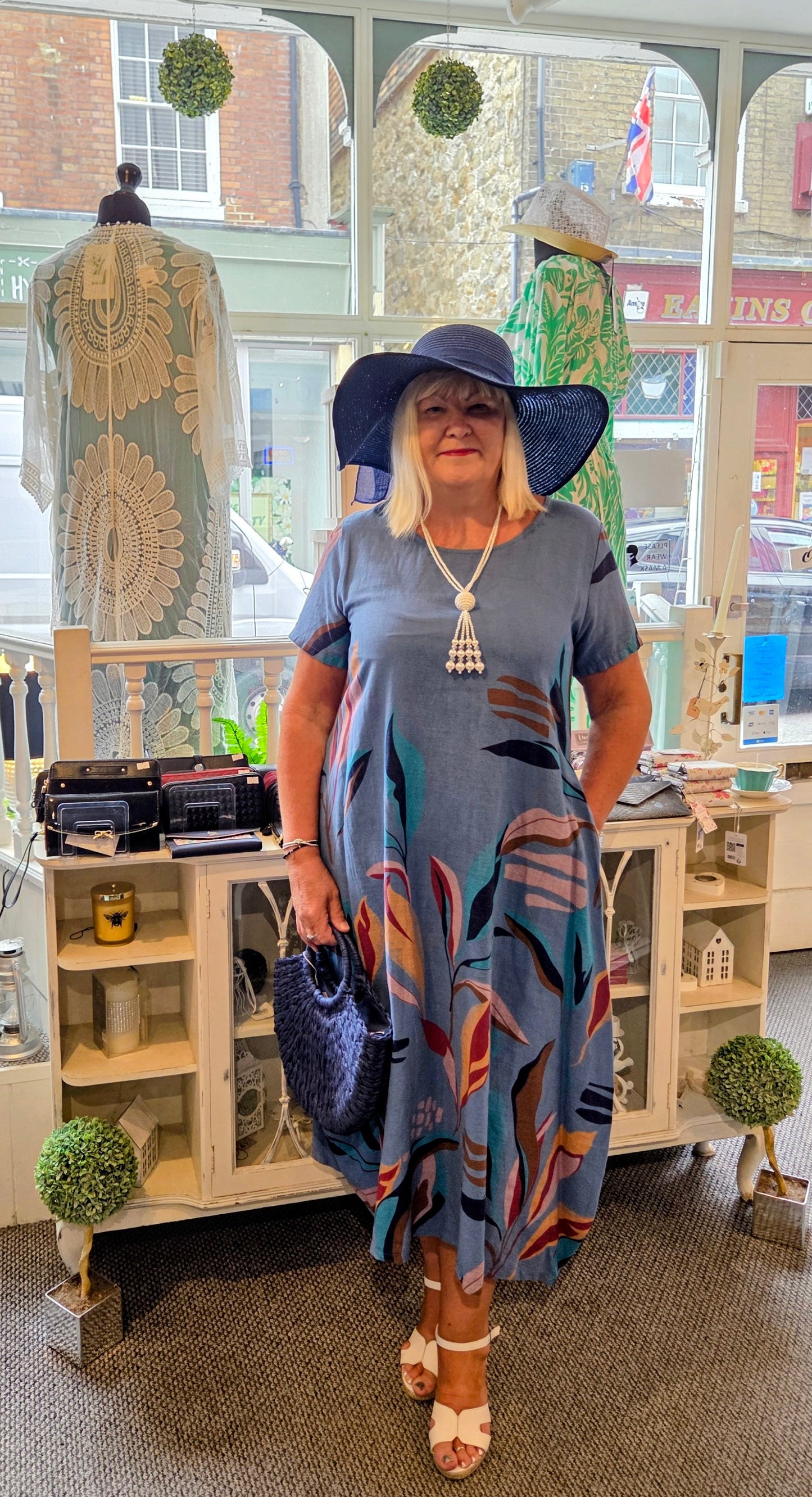 Linen Maxi Dress
