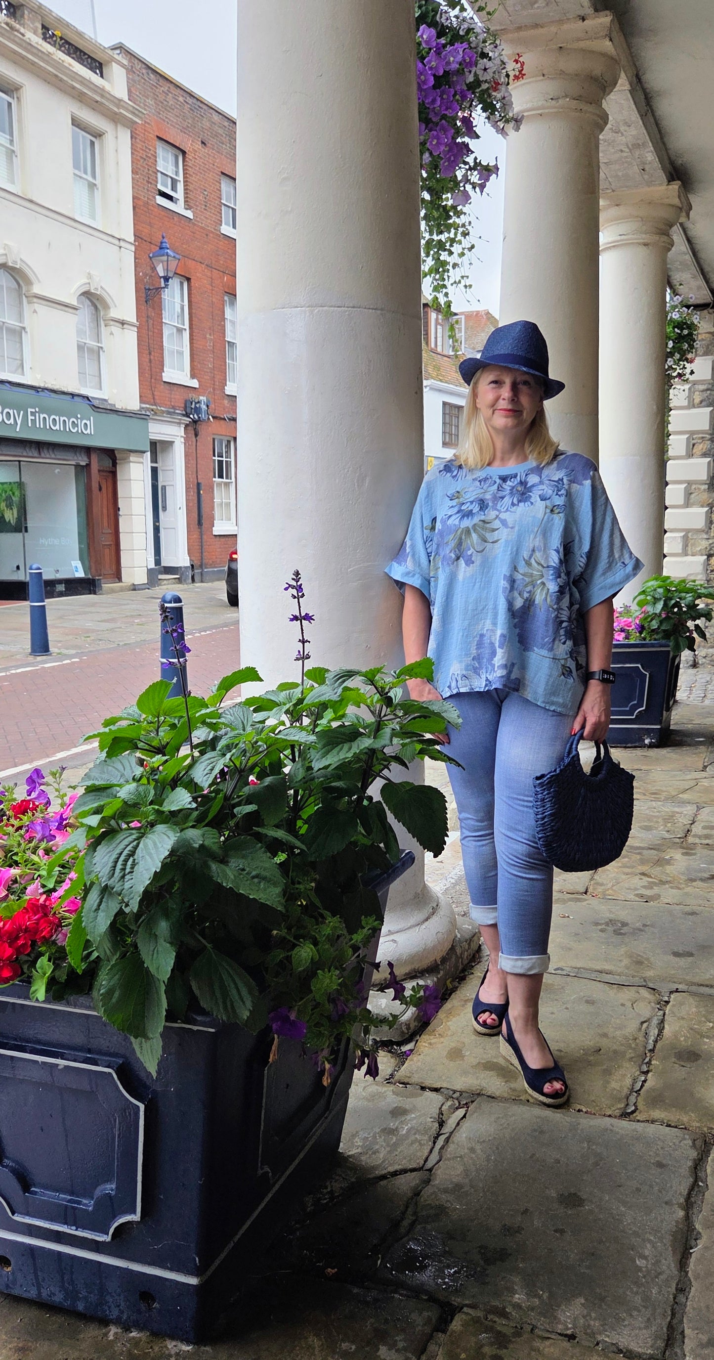 Floral Cotton Tshirt Top