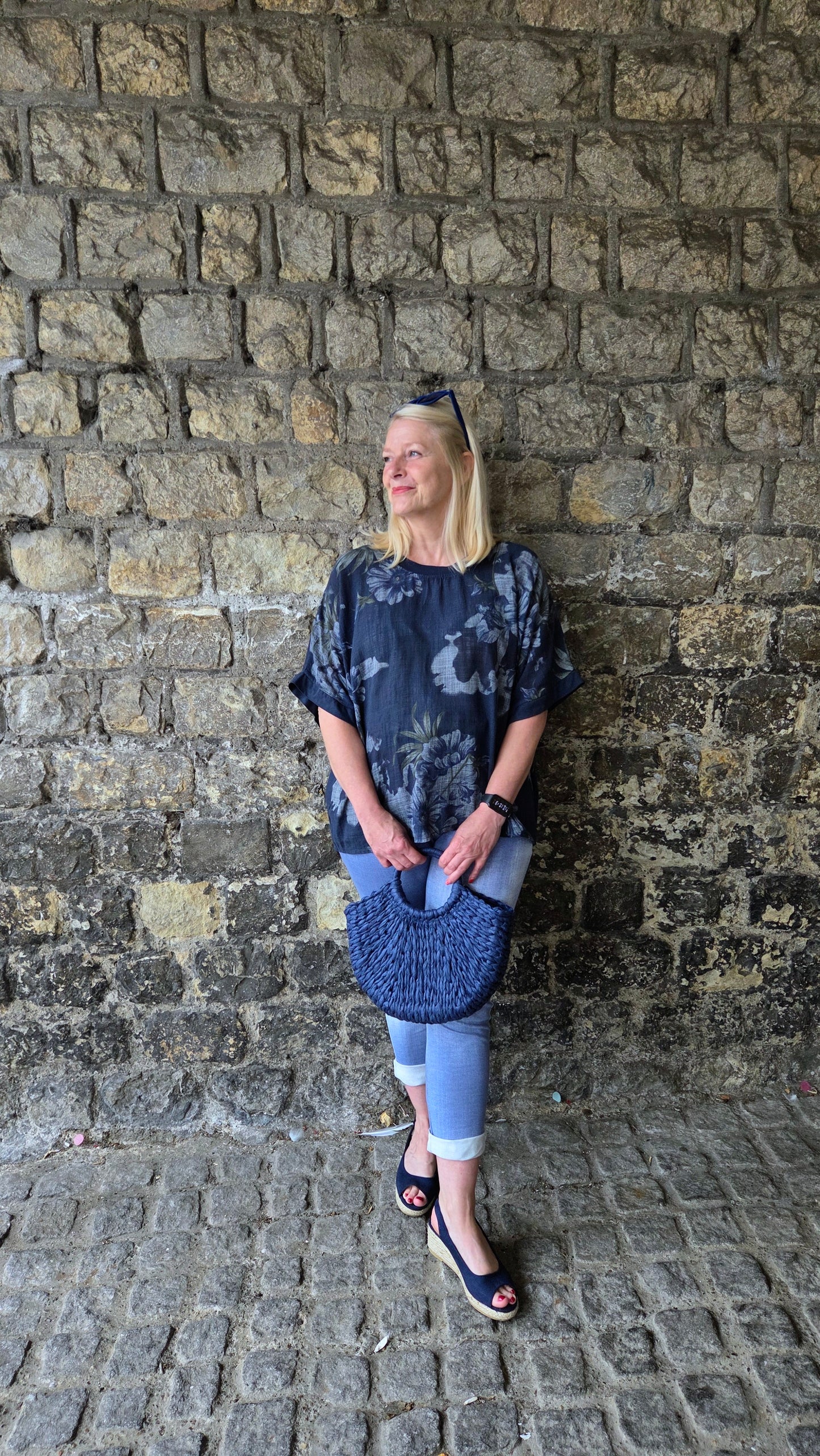 Floral Cotton Tshirt Top