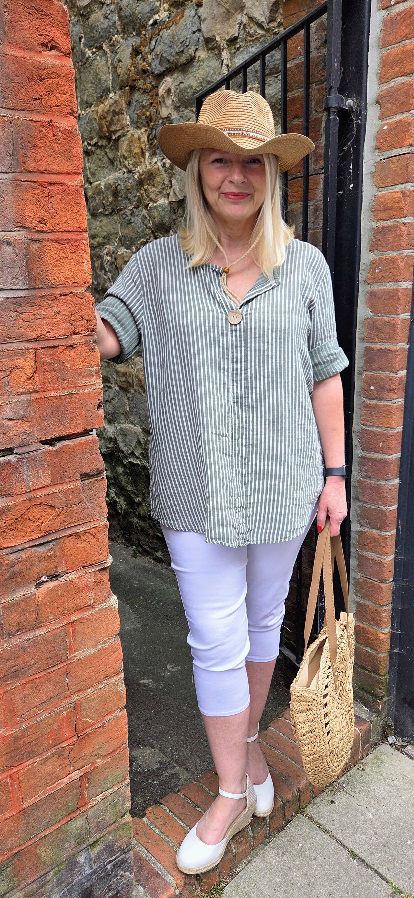 Stripe Cotton Top