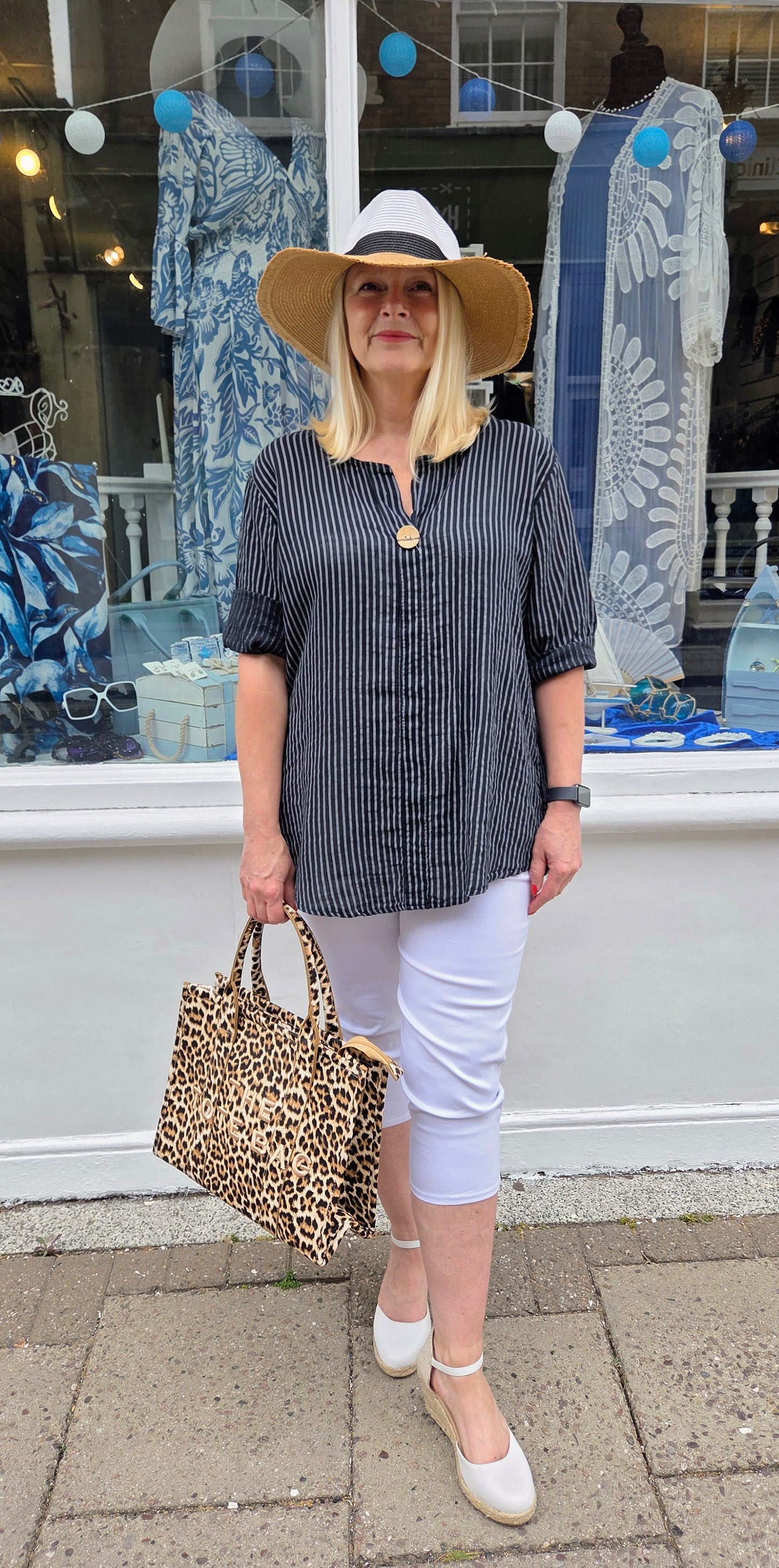 Stripe Cotton Top
