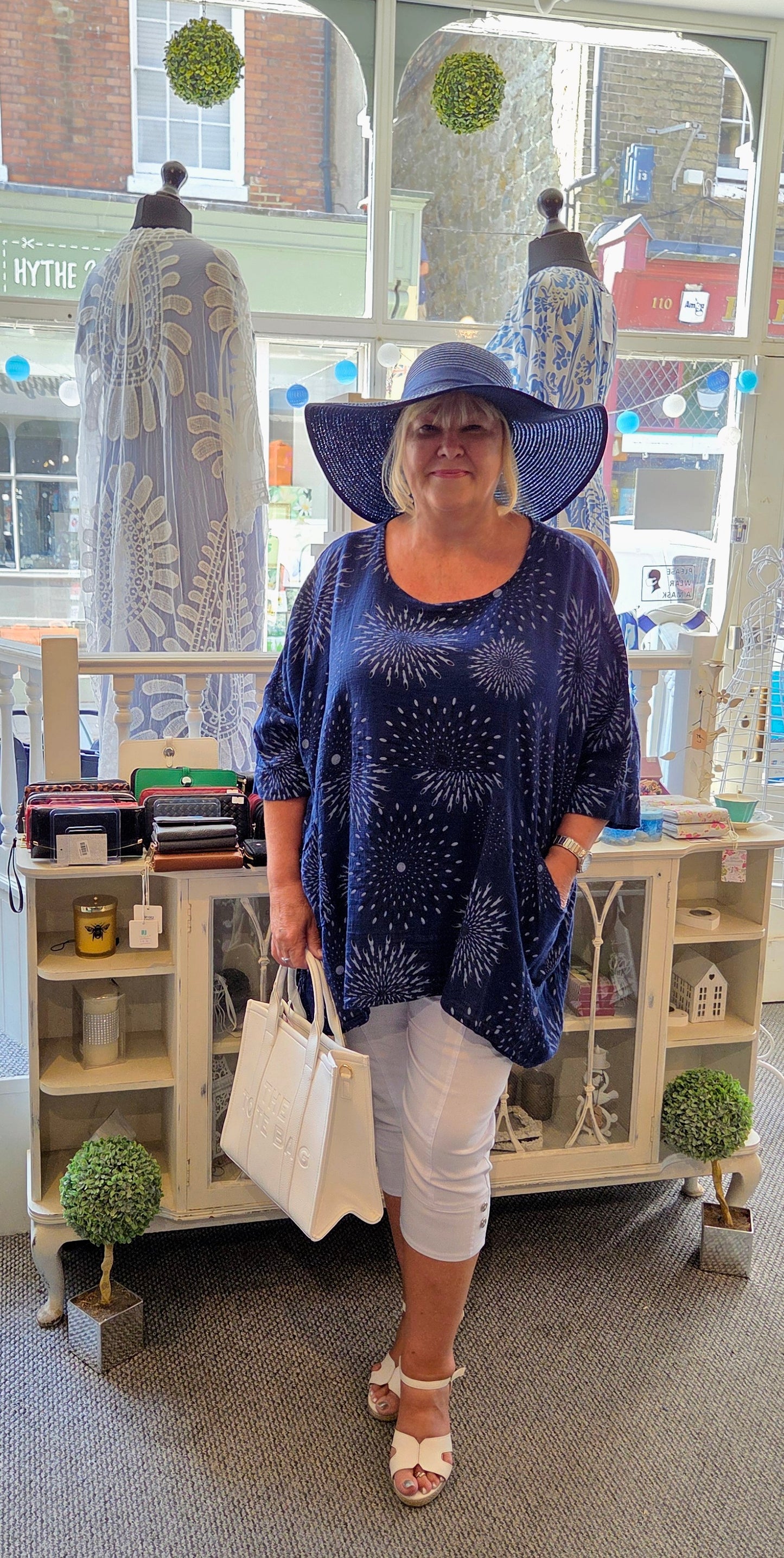 Sunburst Cotton Tunic