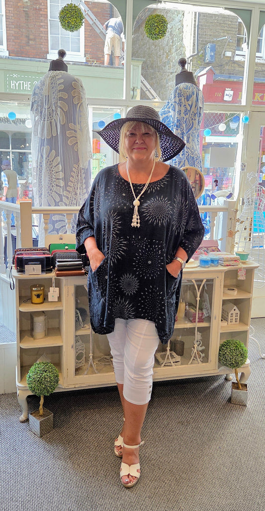 Sunburst Tunic Oversized