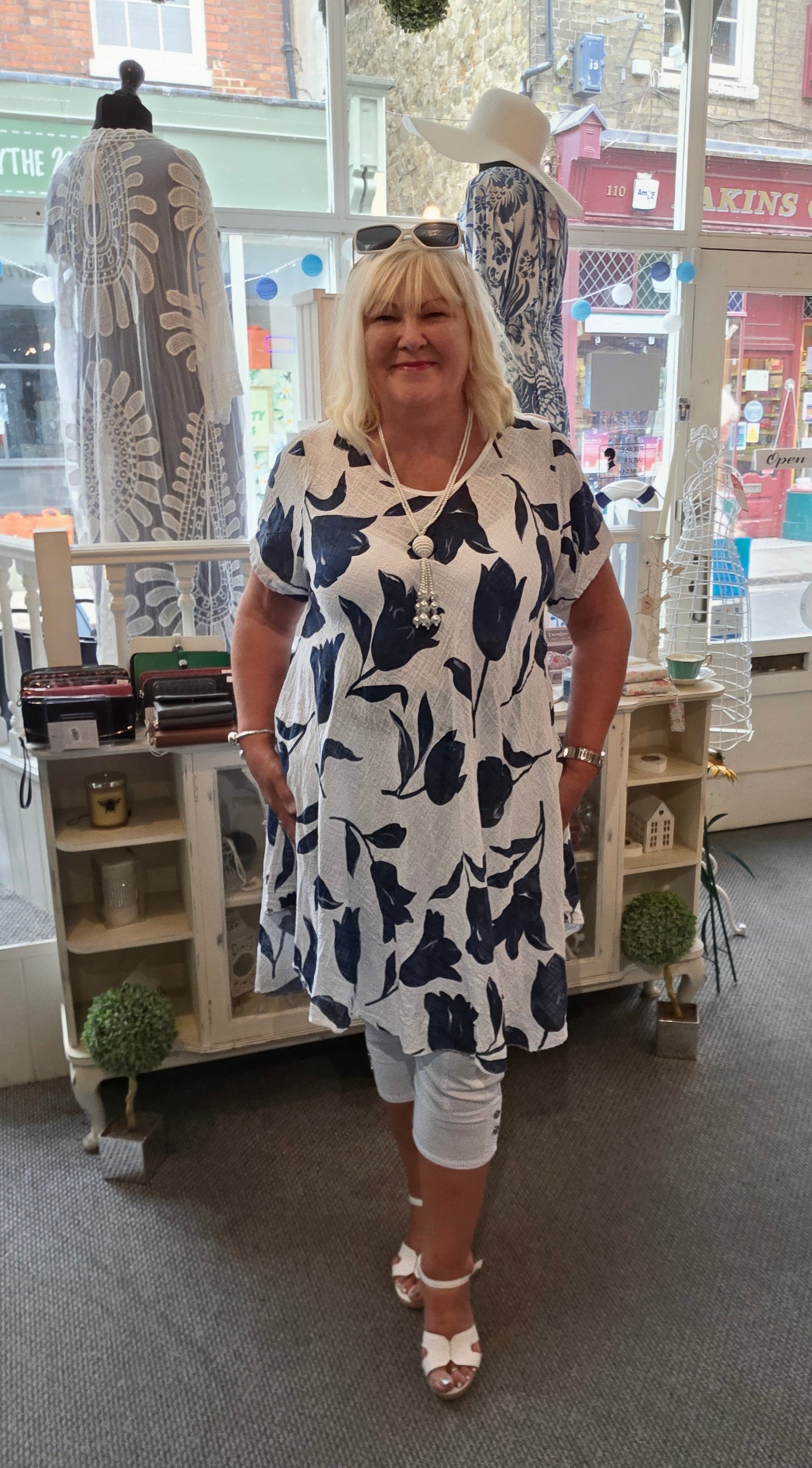 Cotton Tulip Dress Tunic