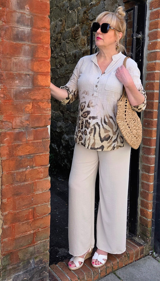 Animal Print Shirt