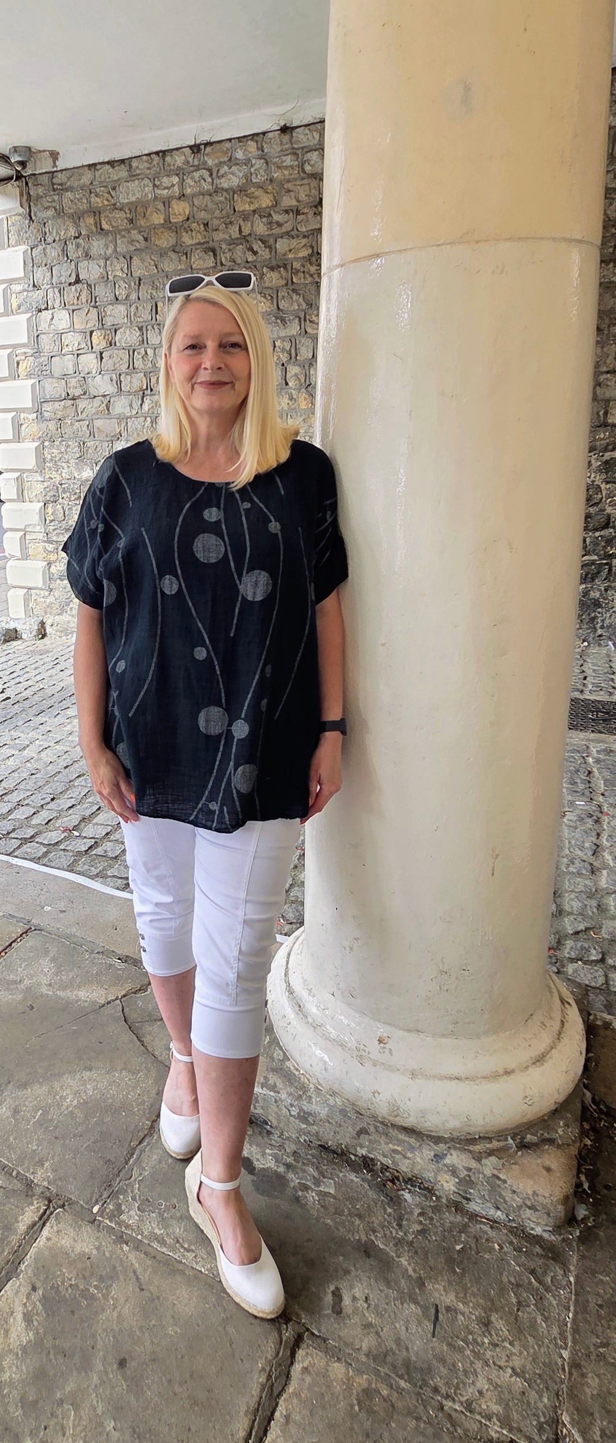 Cotton Circle Top