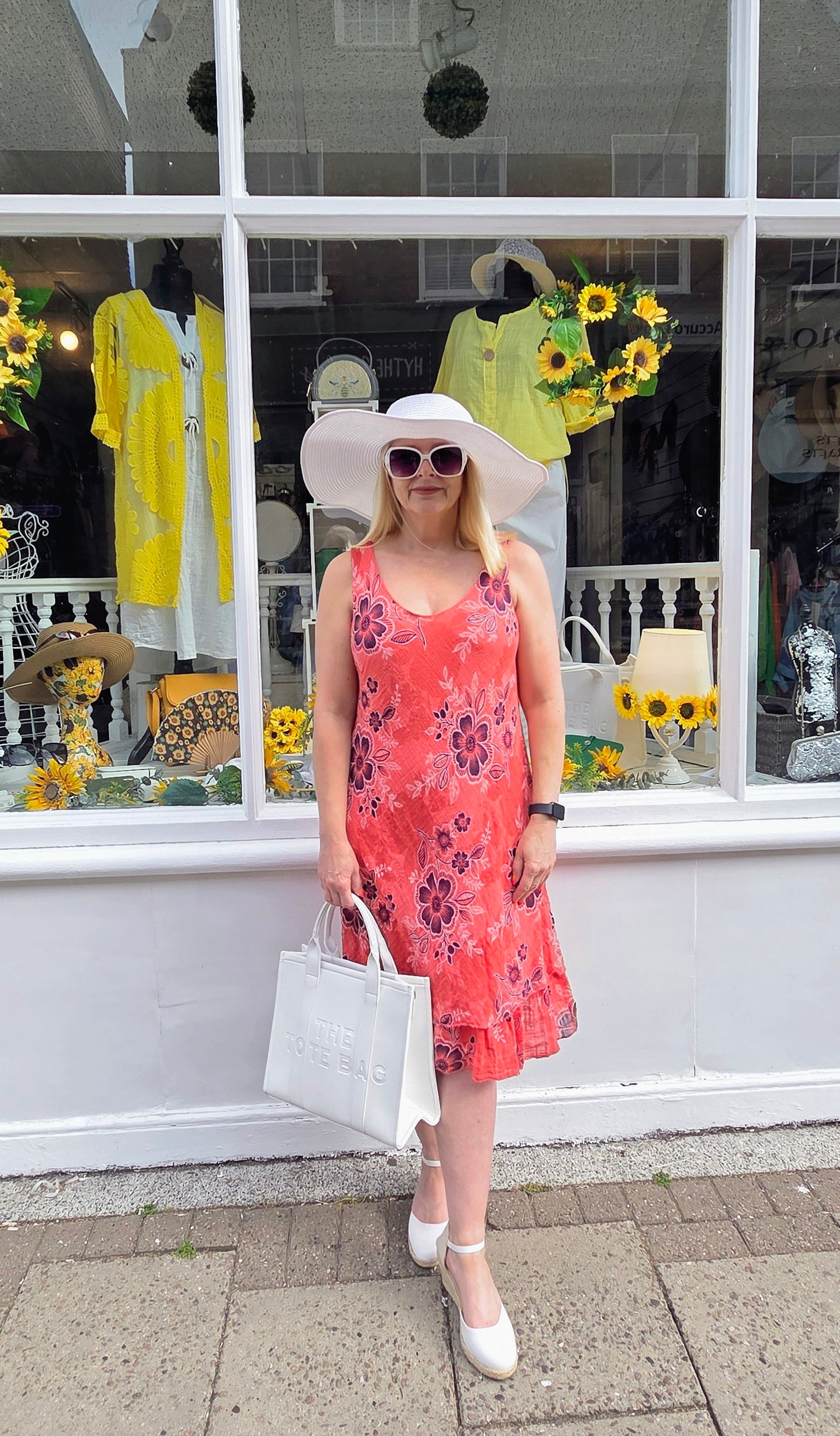 Floral Sleeveless Dress