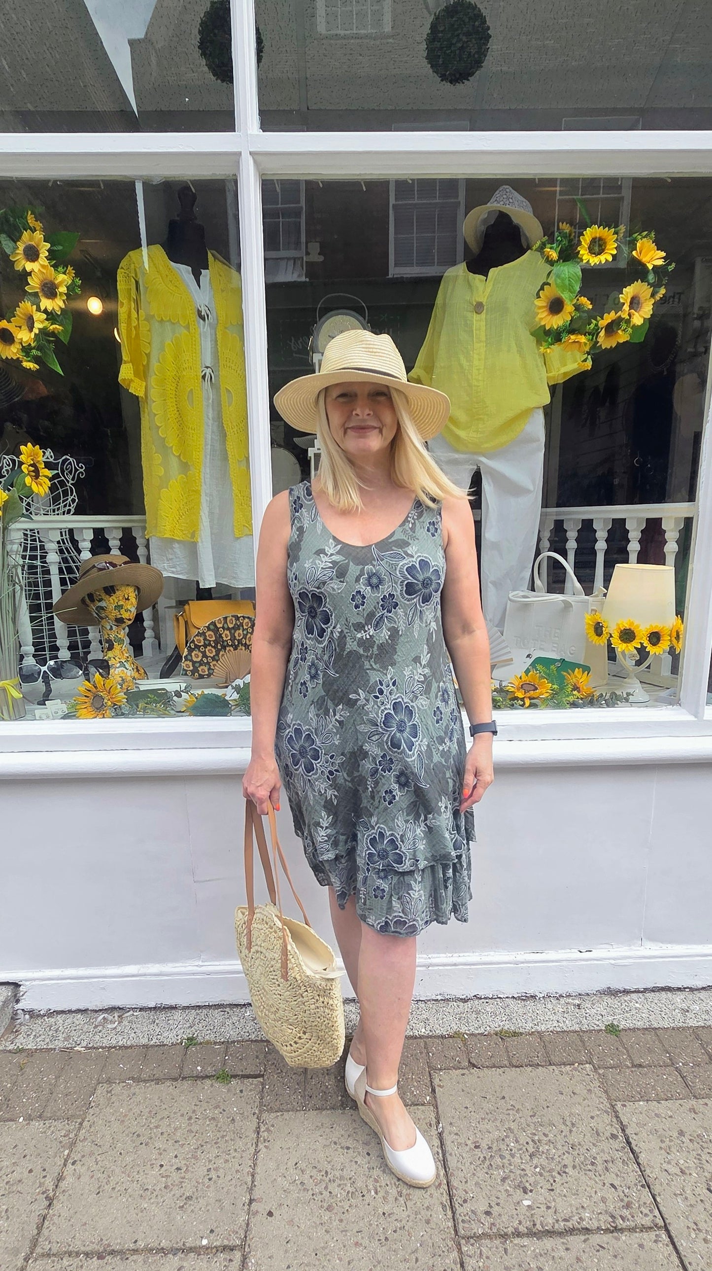 Floral Sleeveless Dress