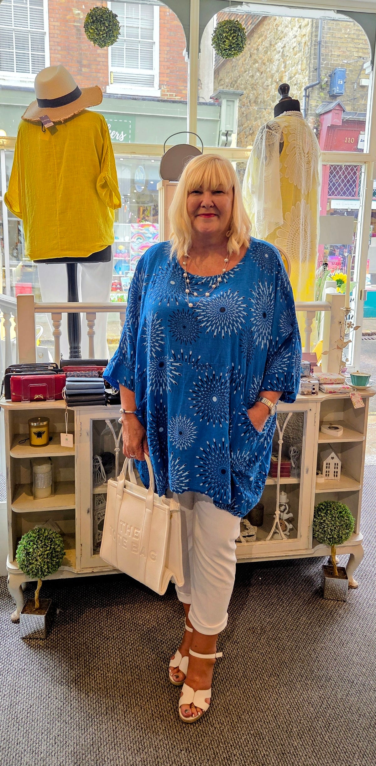 Sunburst Tunic Oversized