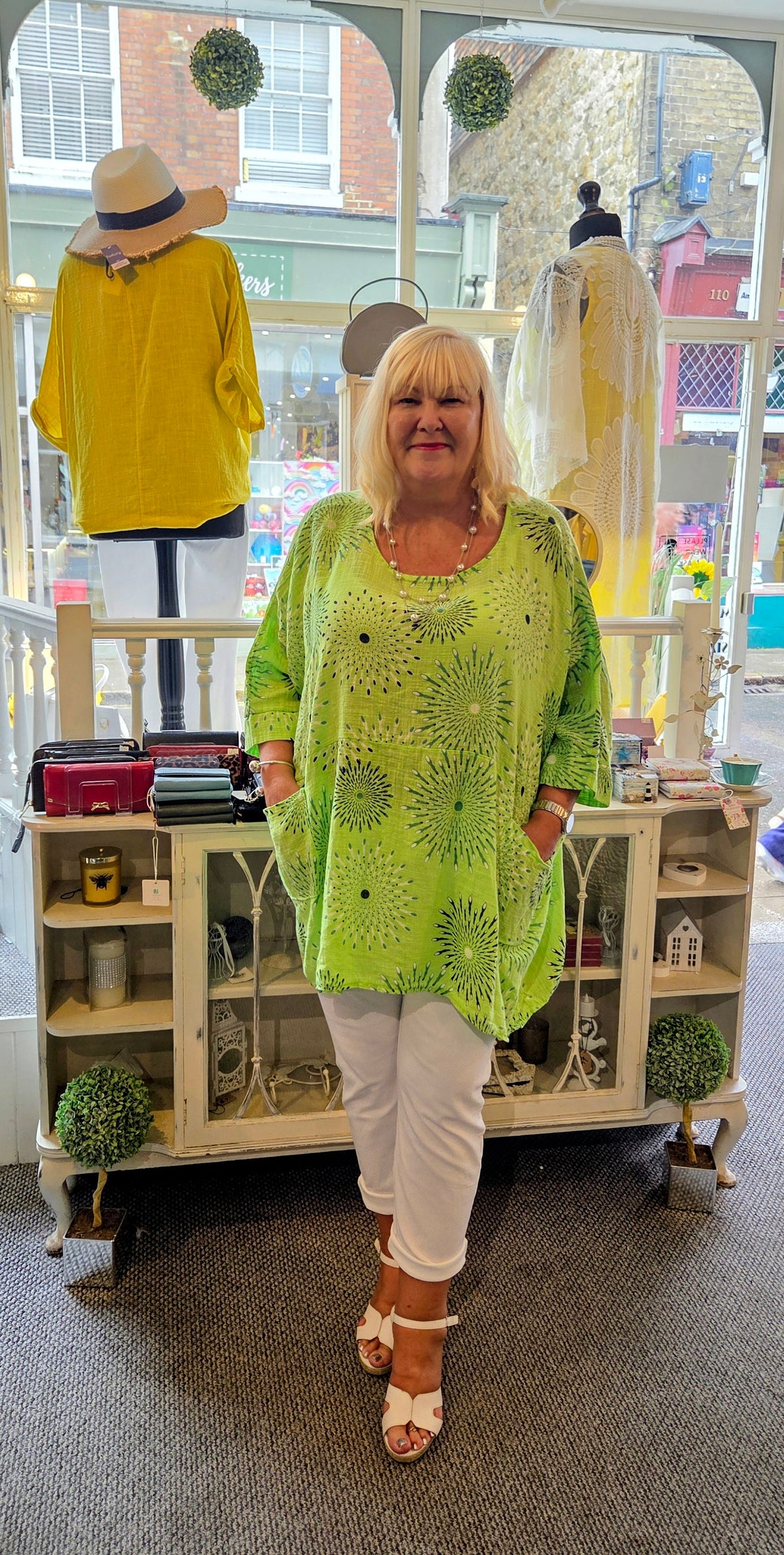 Sunburst Tunic Oversized