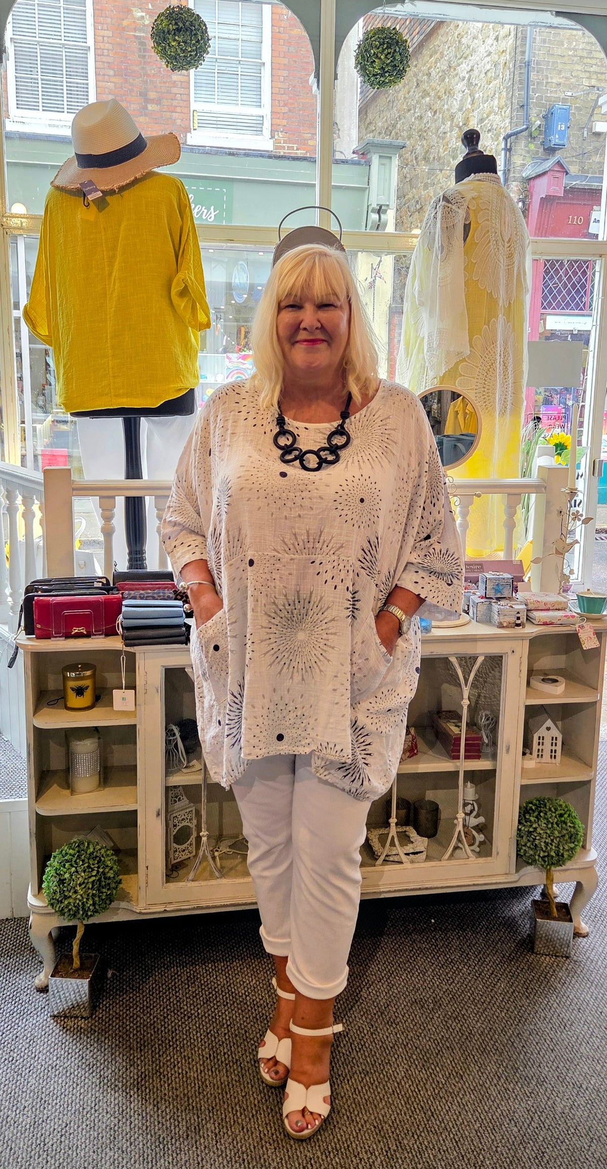 Sunburst Tunic Oversized