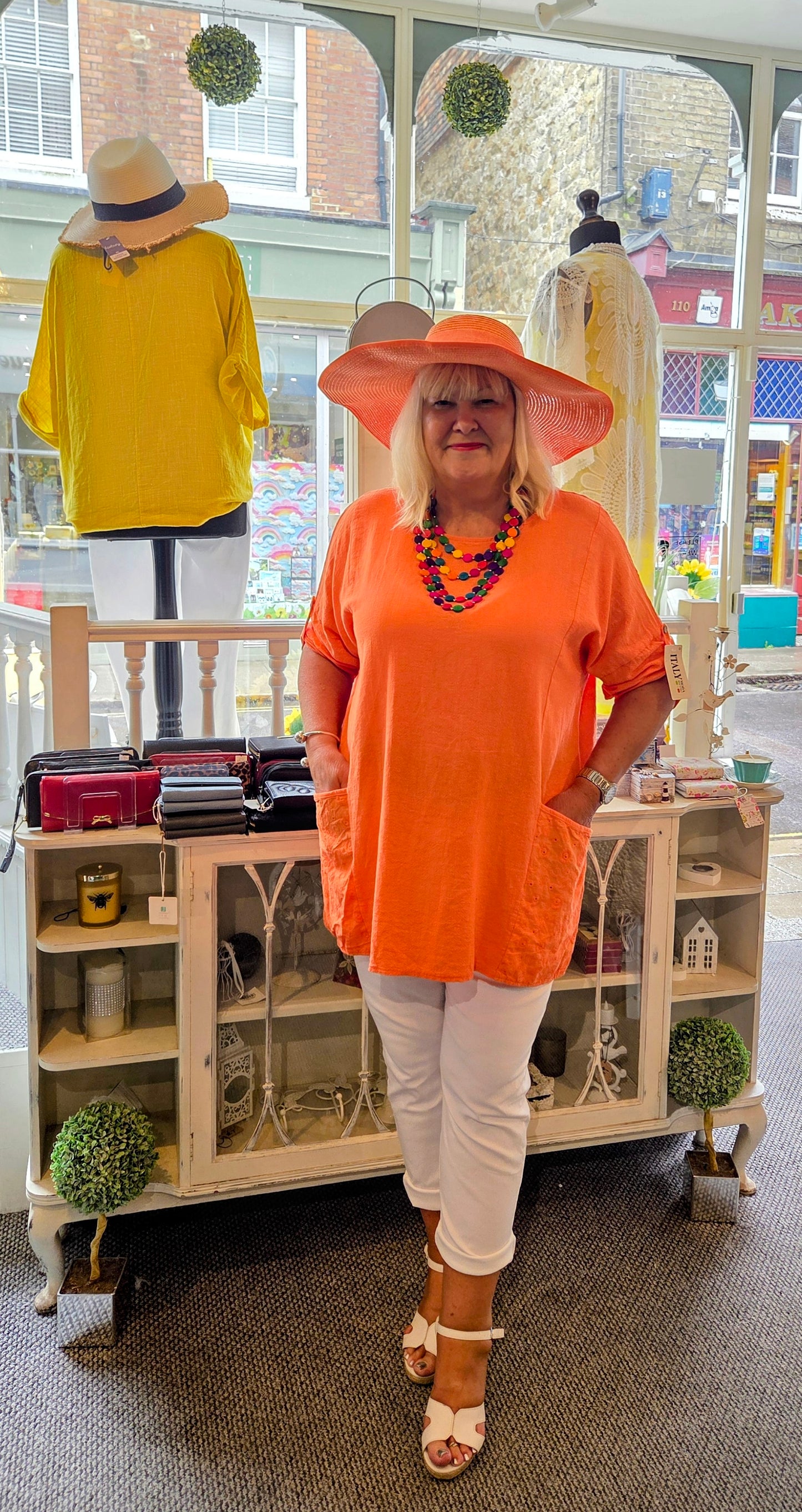 Broderie Anglais Cotton Tunic