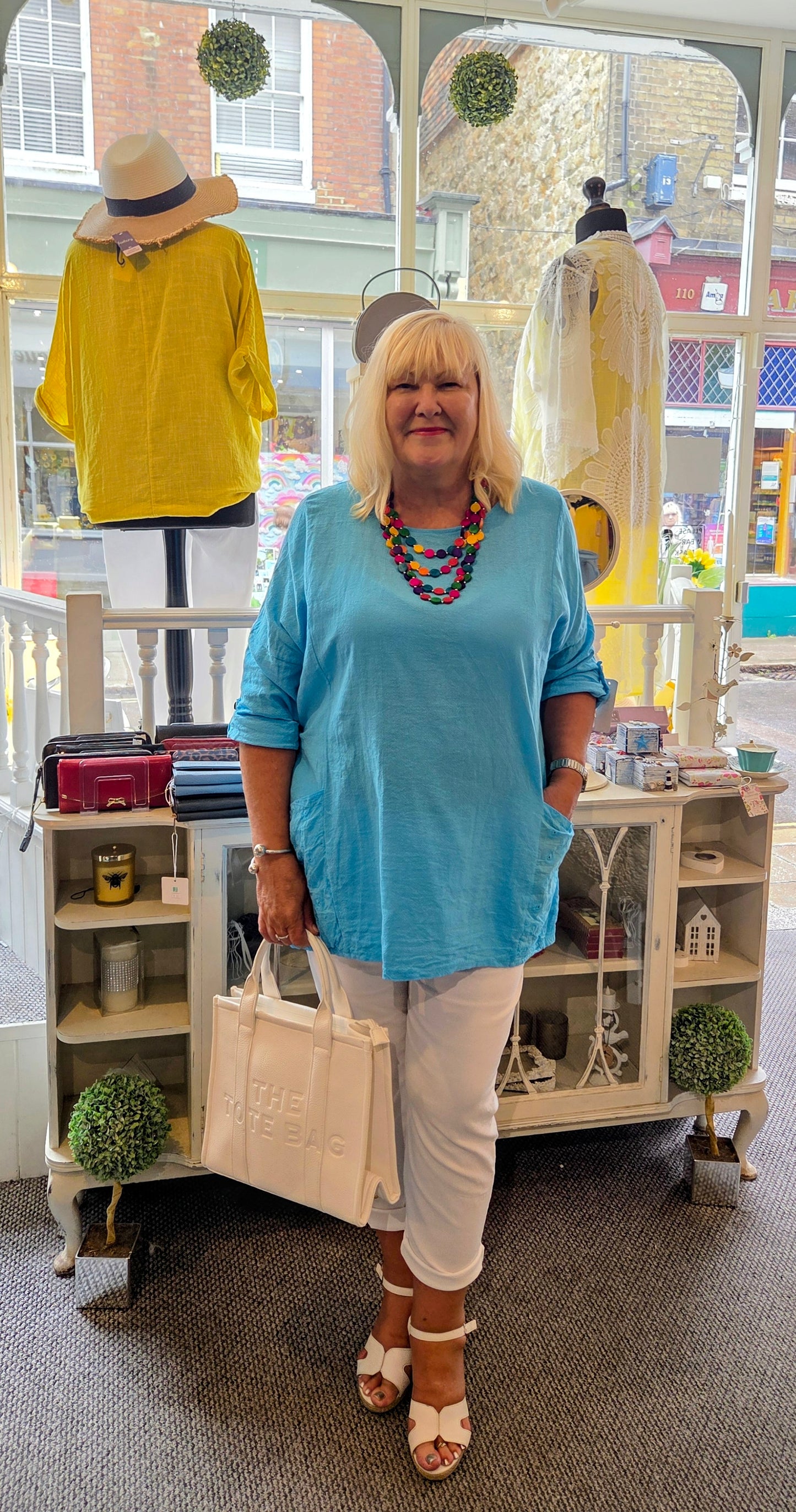 Broderie Anglais Cotton Tunic
